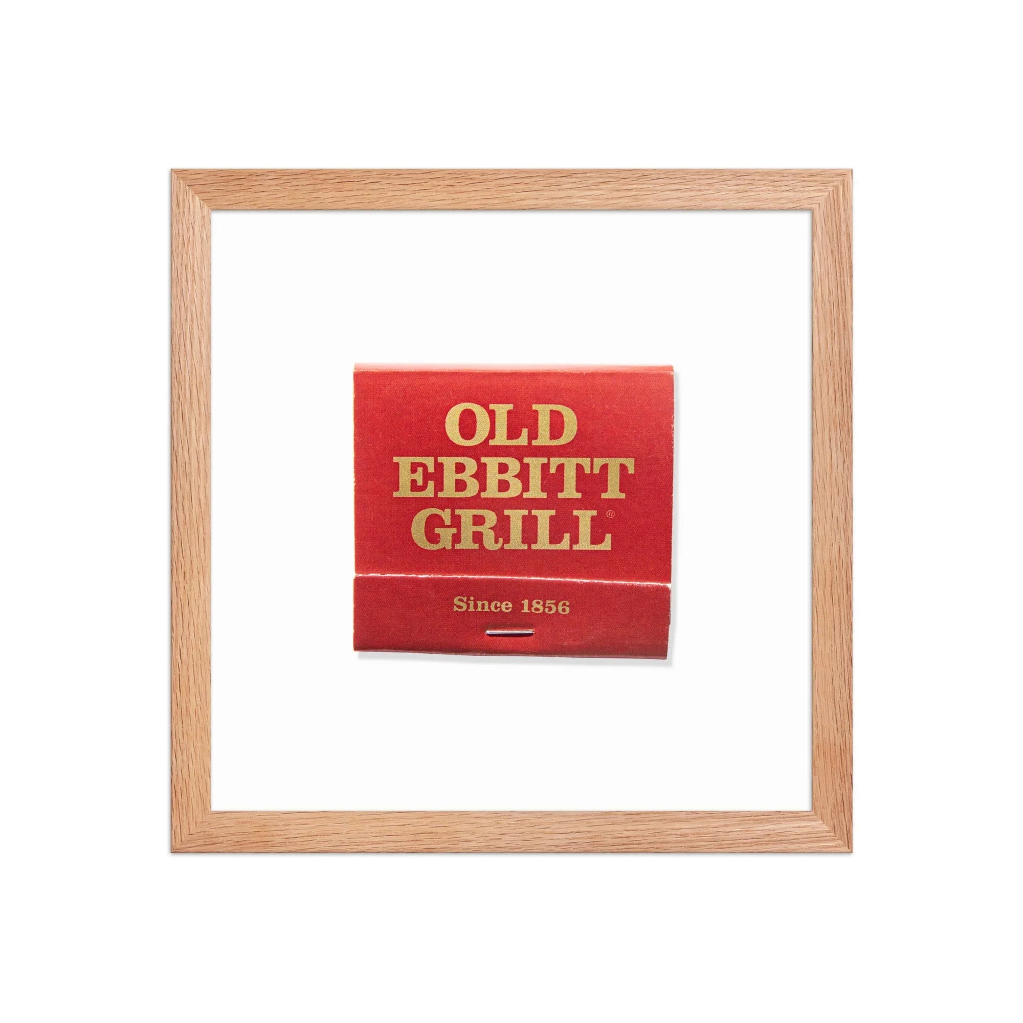 Old Ebbitt Grill matchbook photos
