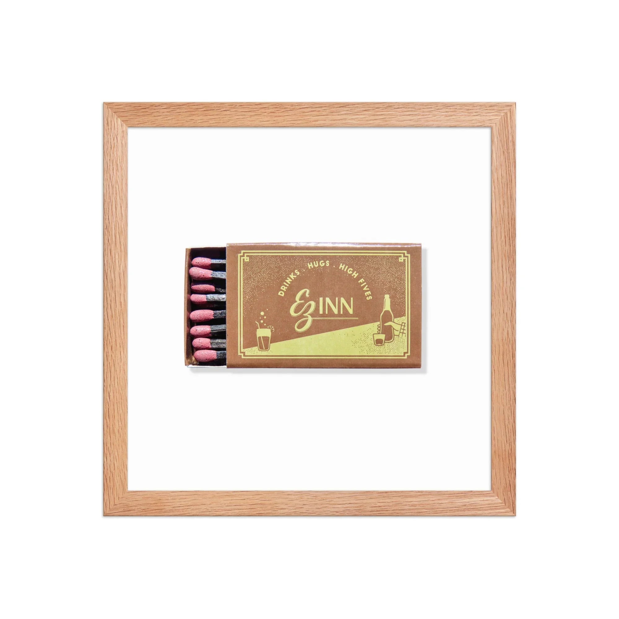 EZ Inn matchbook photos