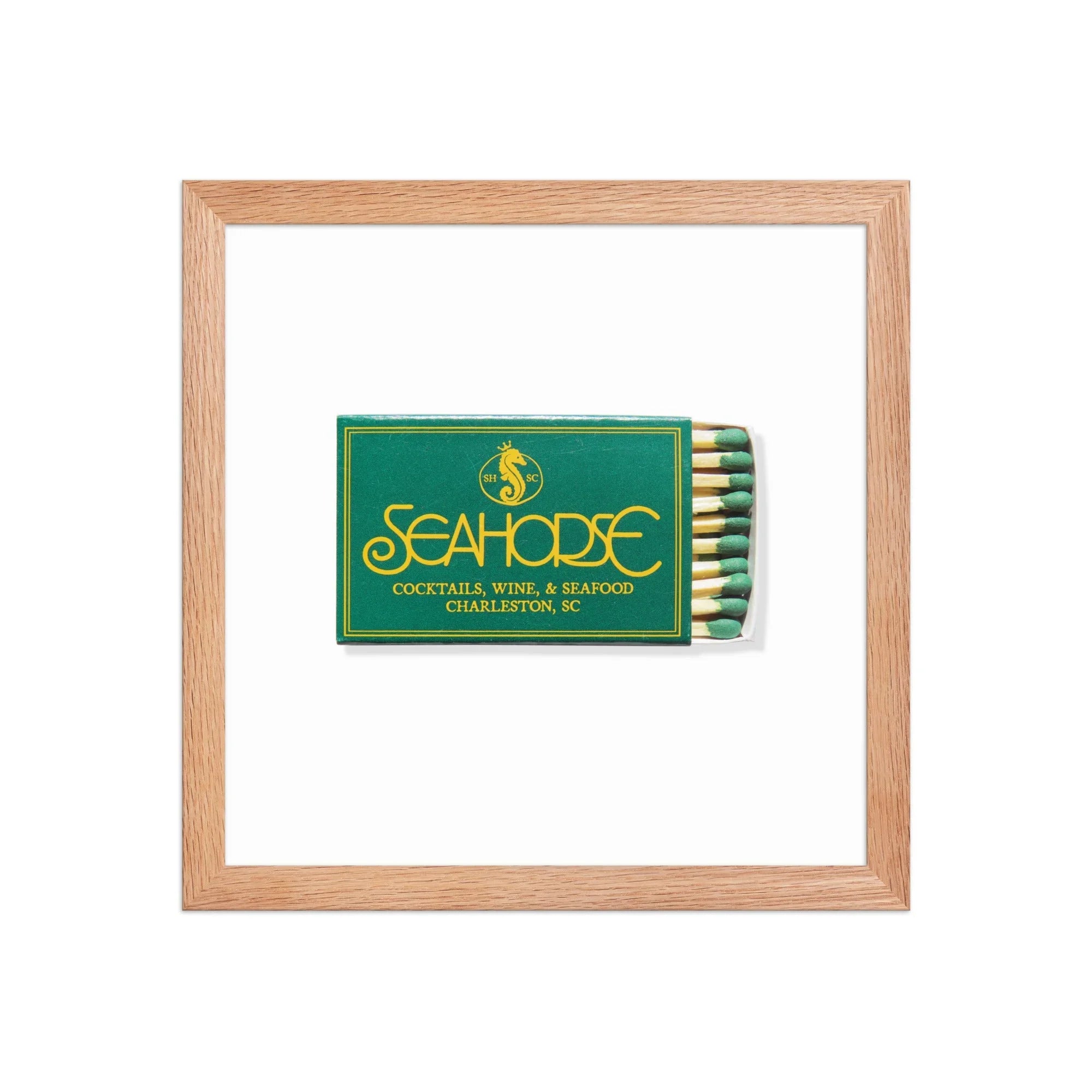 Seahorse matchbook photos