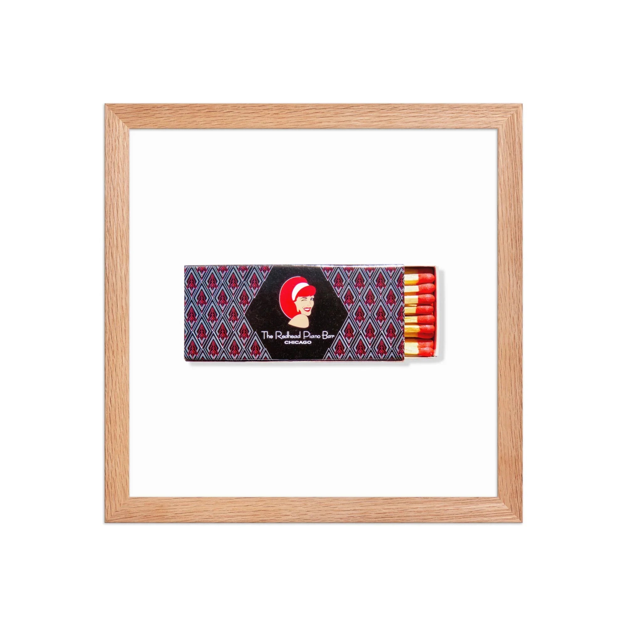 The Redhead Piano Bar matchbook photos