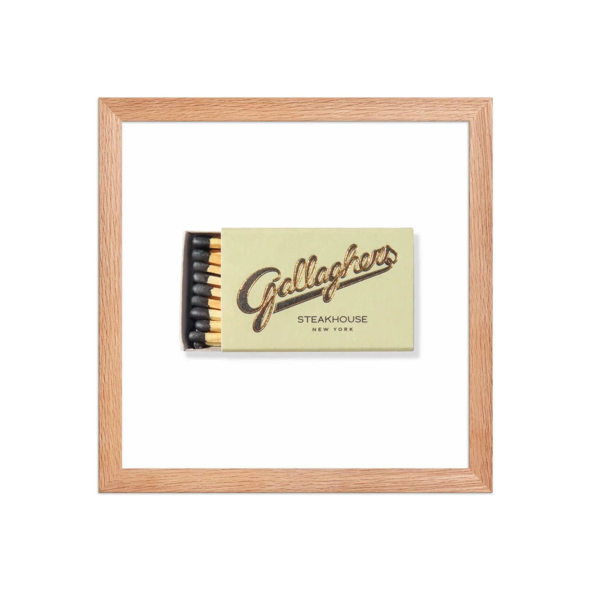 Gallaghar’s NYC matchbook photos