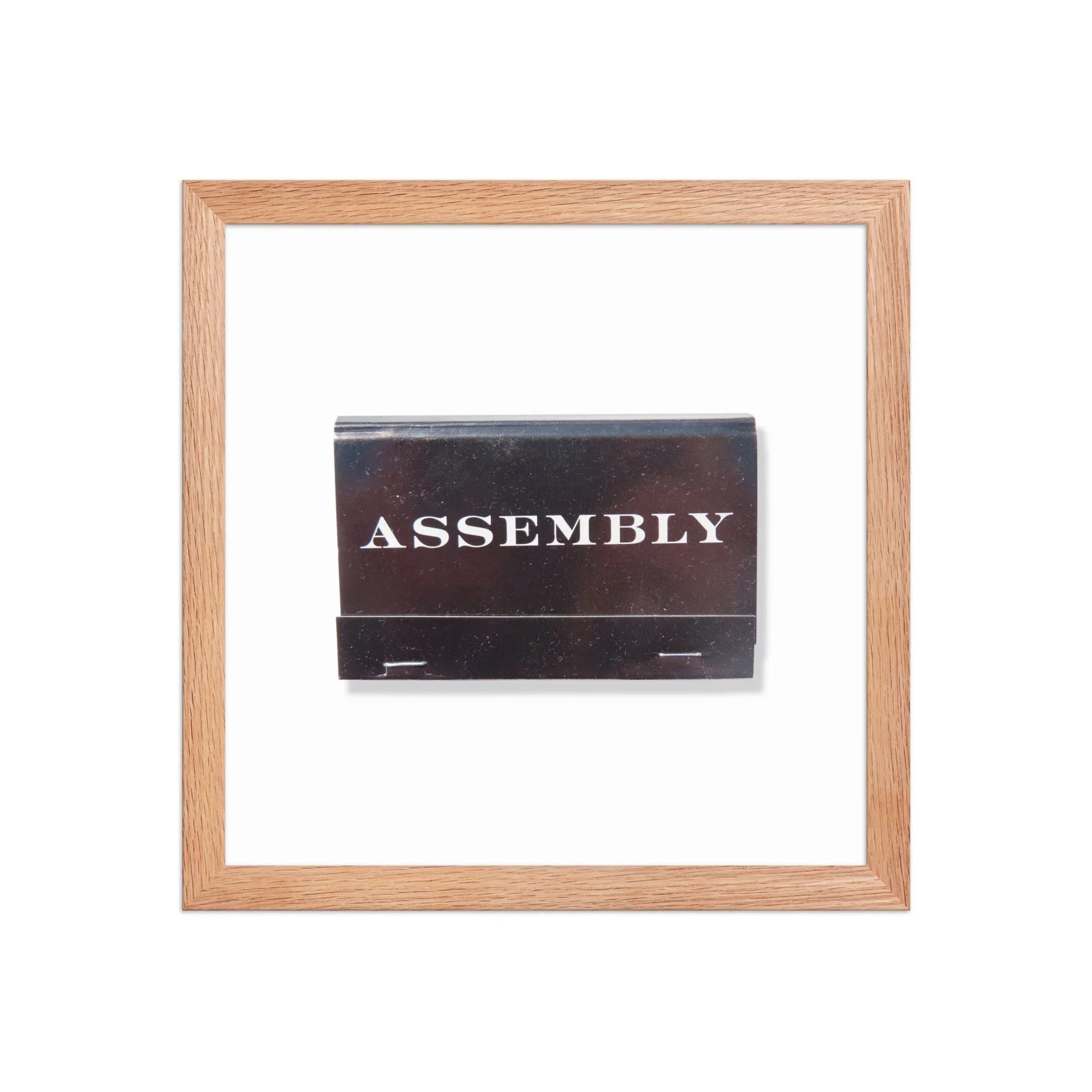 Assembly matchbook photos