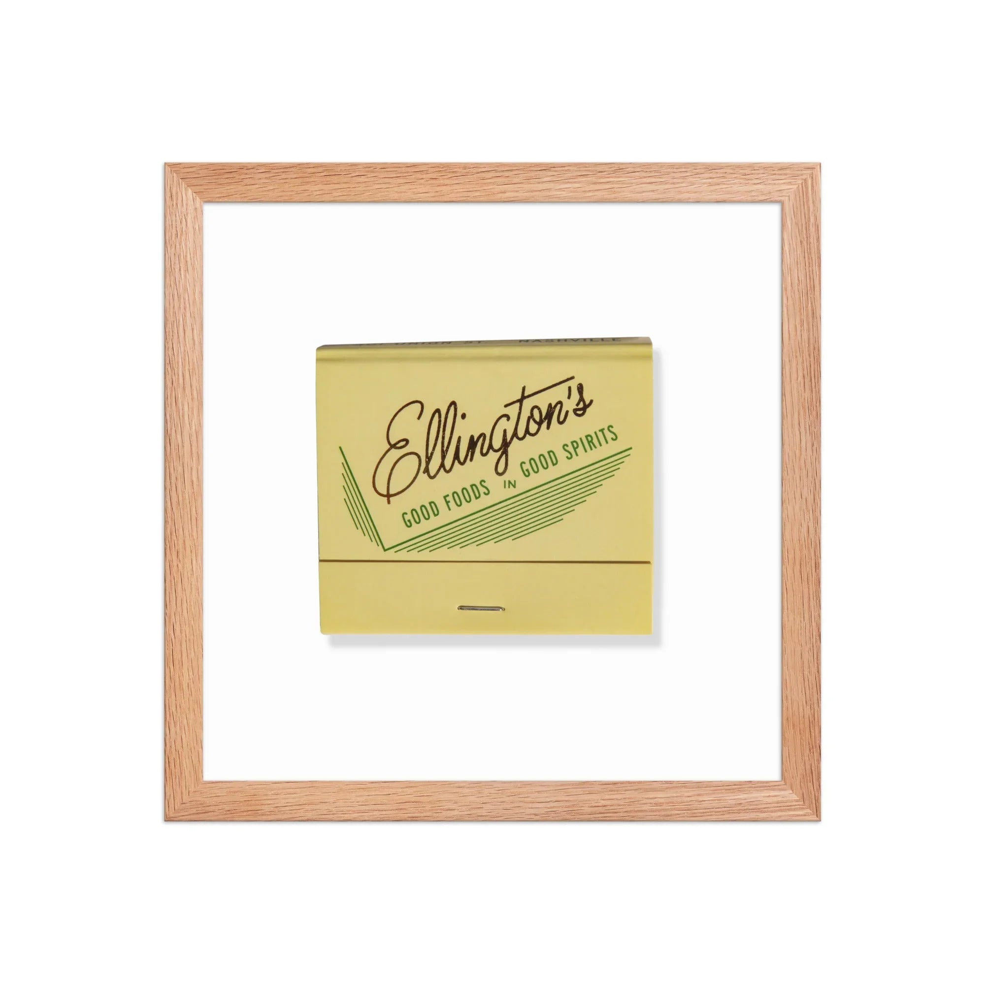 Ellington’s matchbook photos