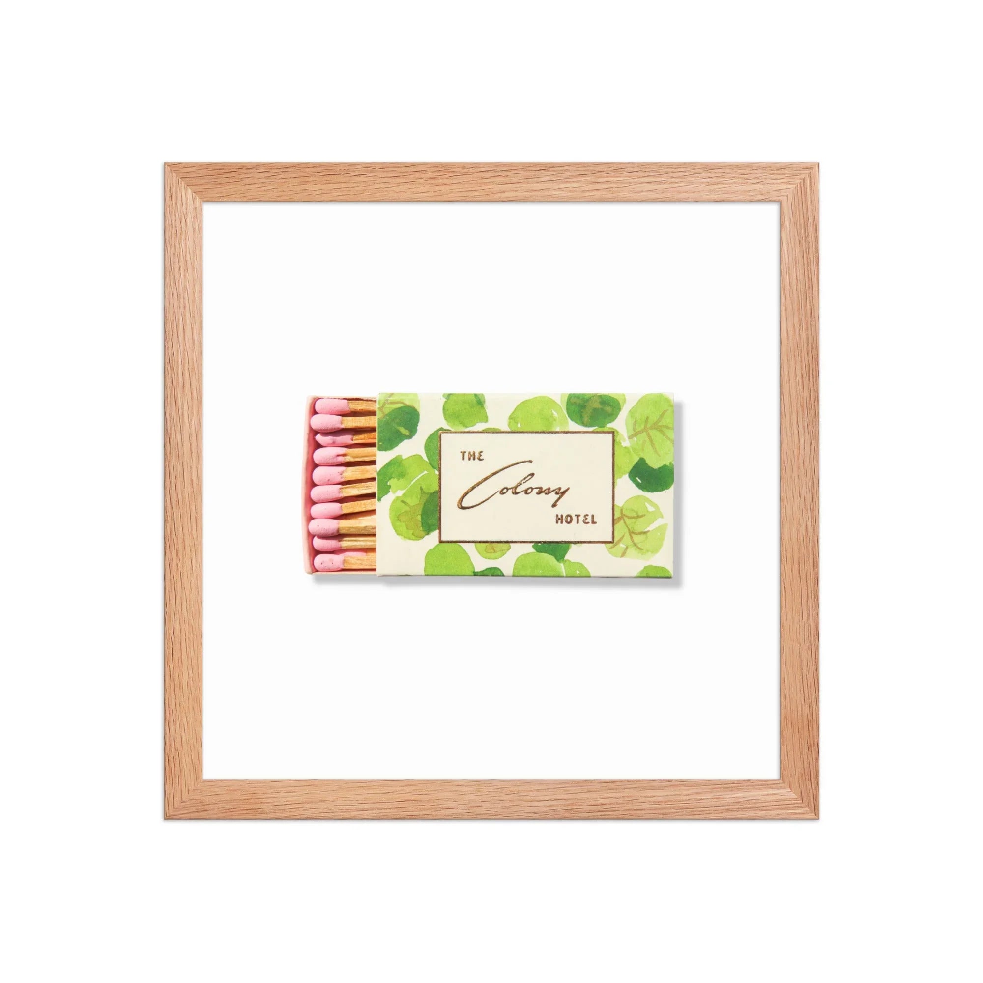 The Colony Hotel matchbook photos