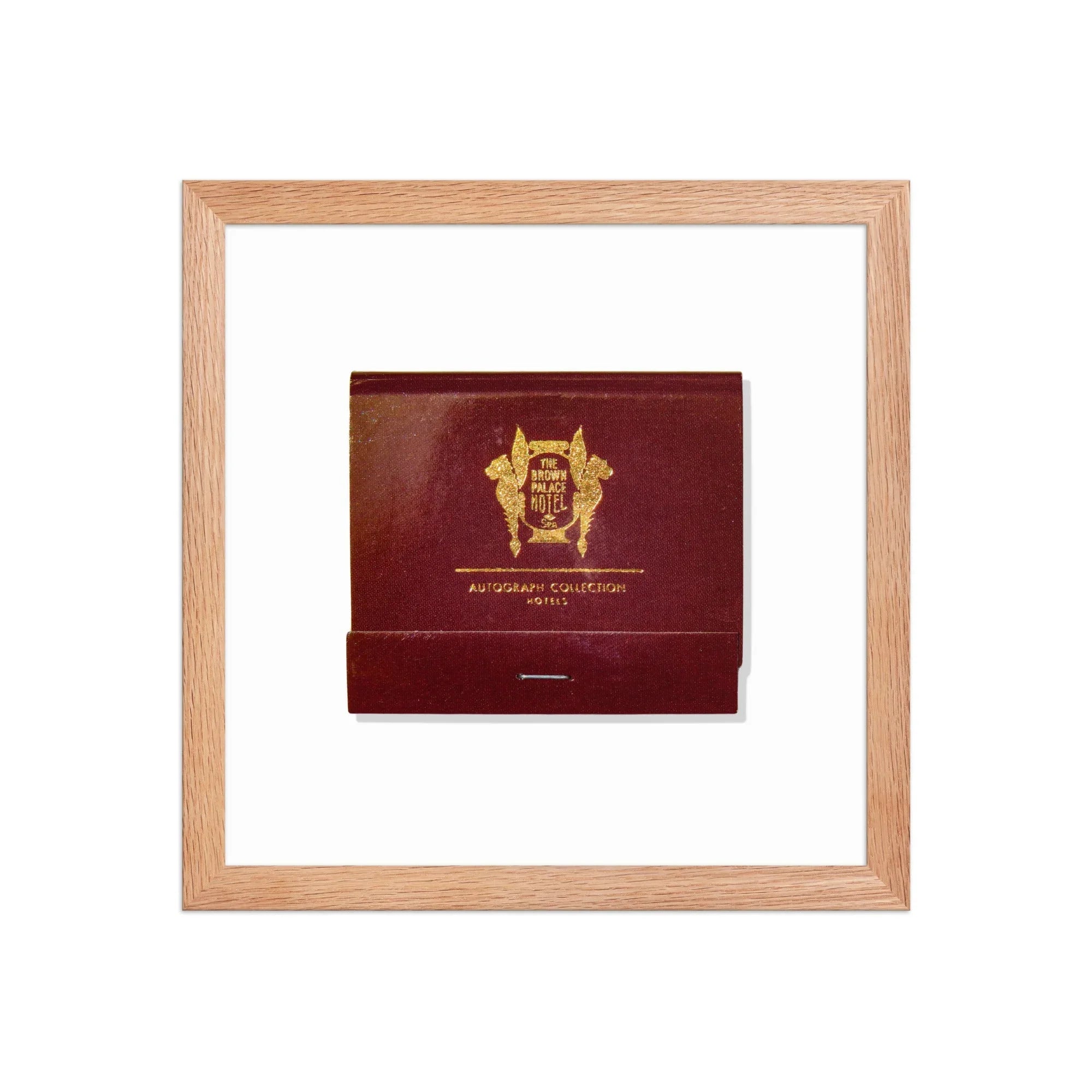 The Brown Palace Hotel matchbook photos