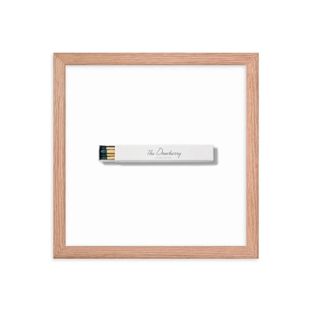 The Dewberry matchbook photos