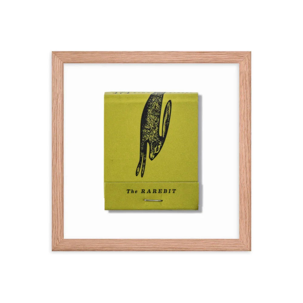 The Rarebit matchbook photos