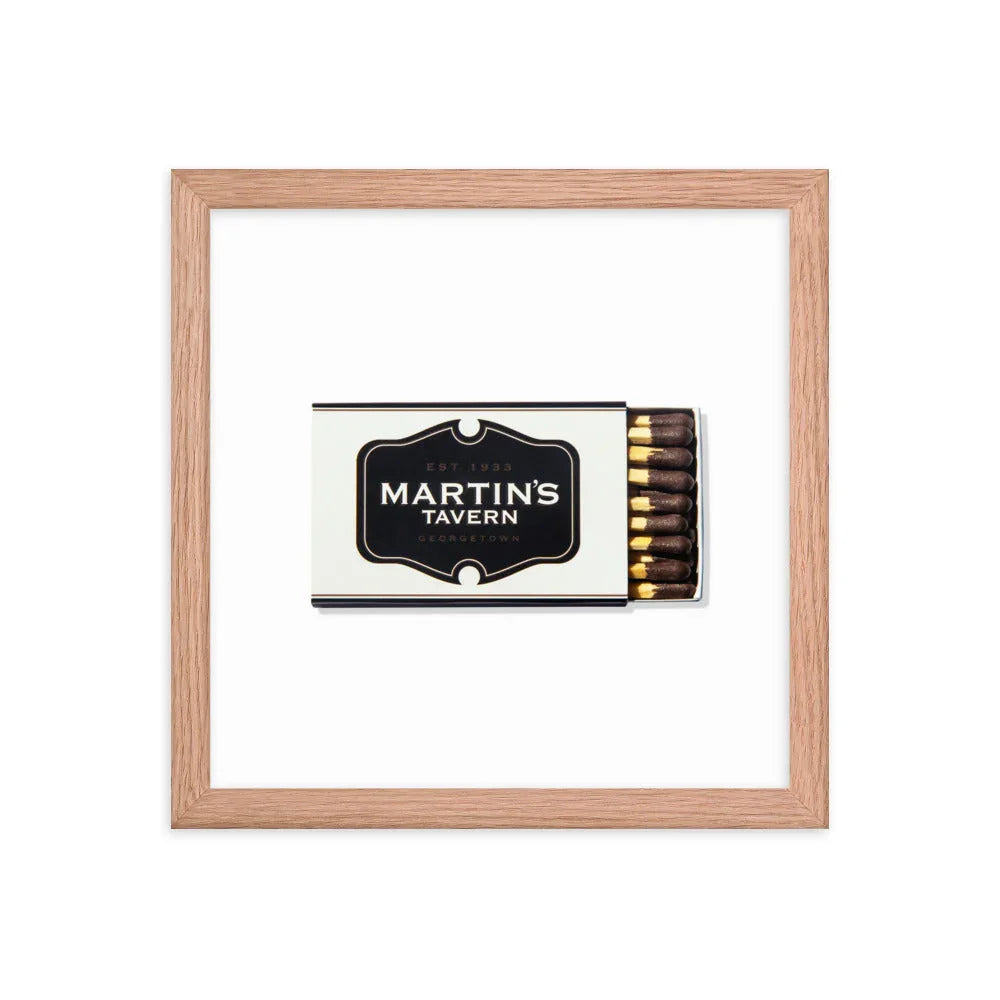 Martin's Tavern matchbook photos