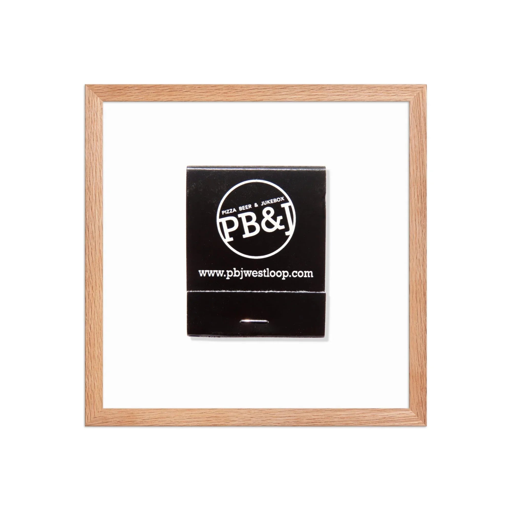 PB&J’s Chicago matchbook photos