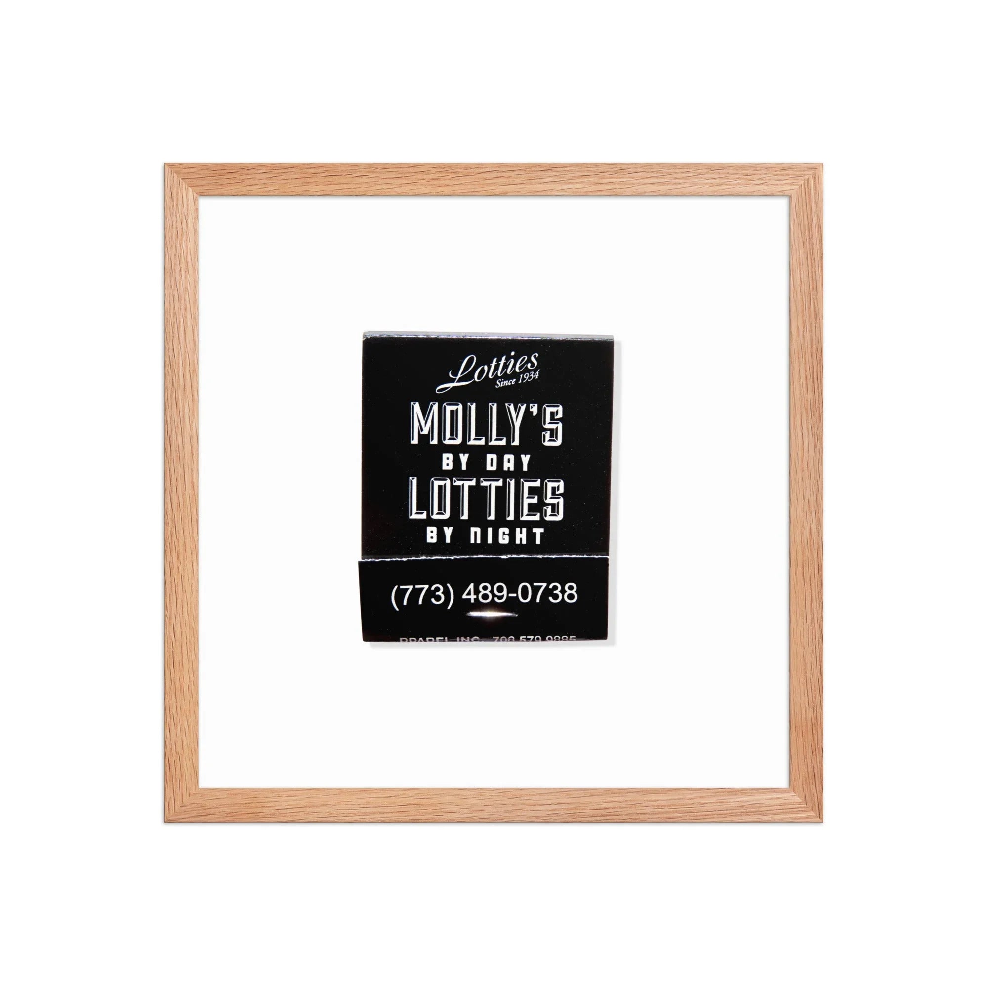 Lottie’s Chicago matchbook photos