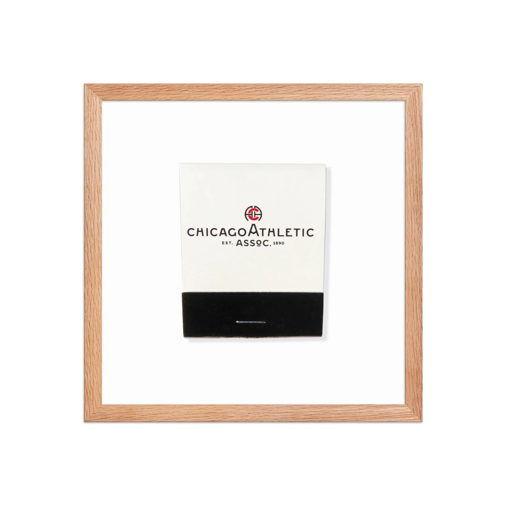 Chicago Athletics Association matchbook photos