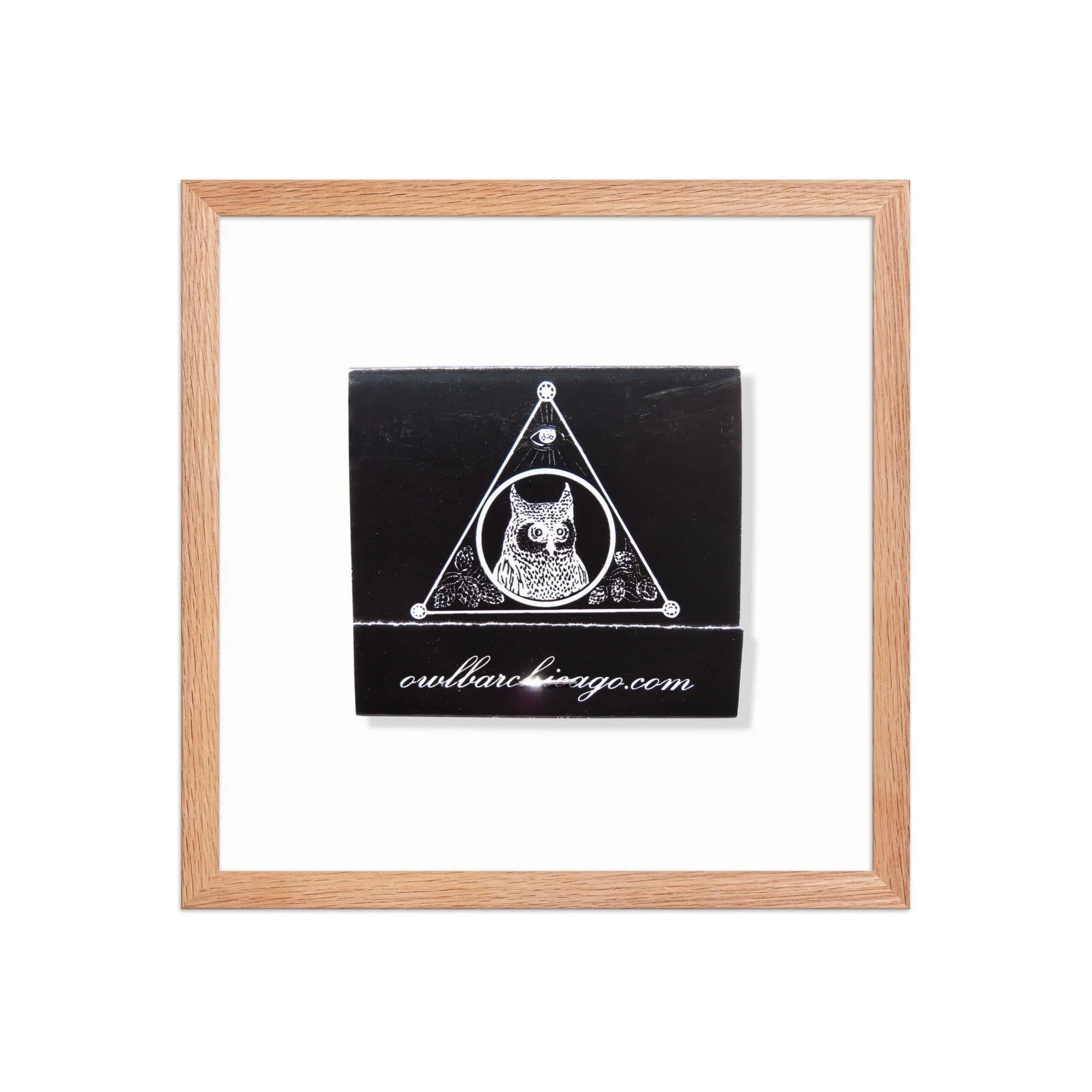 Owl Bar Chicago matchbook photos