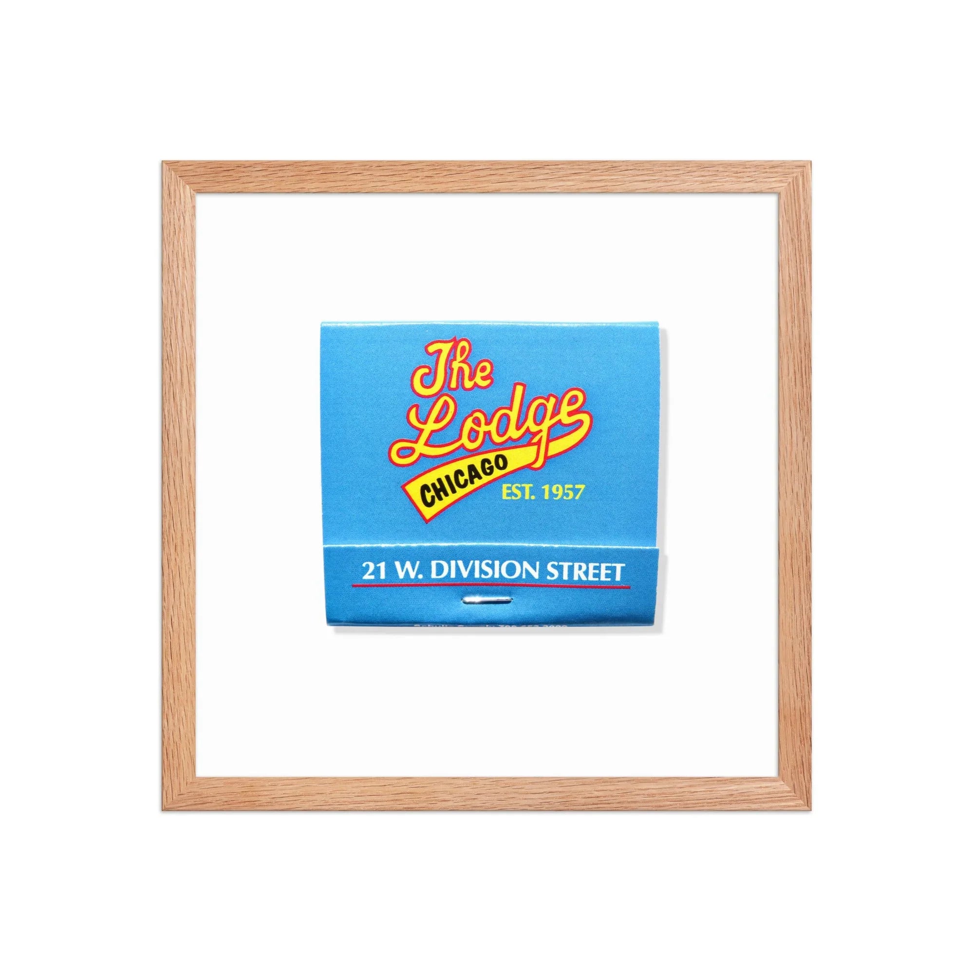 The Lodge Chicago matchbook photos