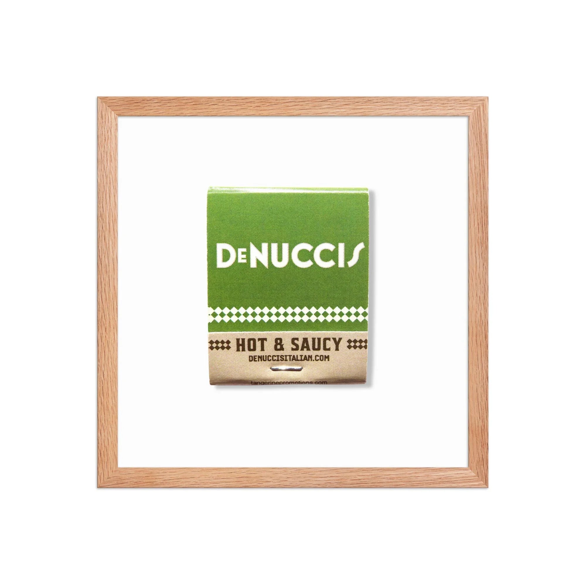 DeNucci’s matchbook photos