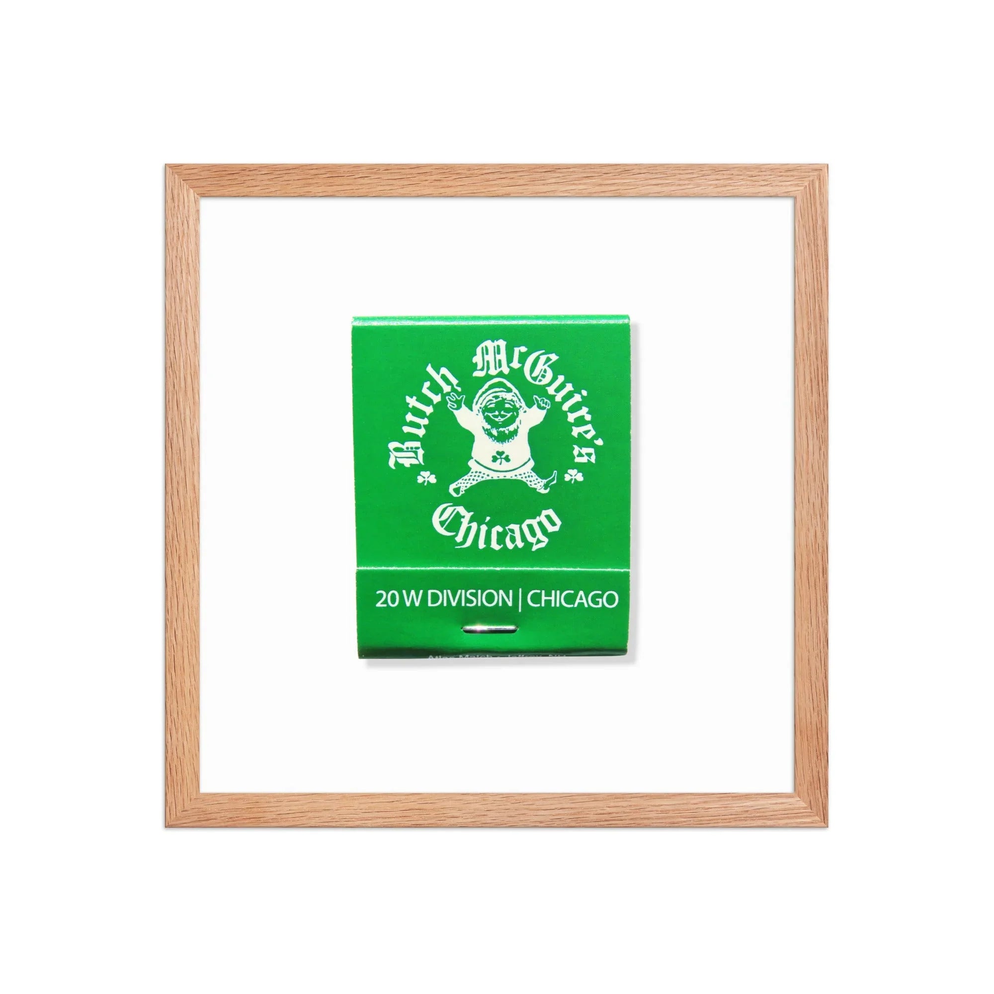 Butch McGuire’s matchbook photos