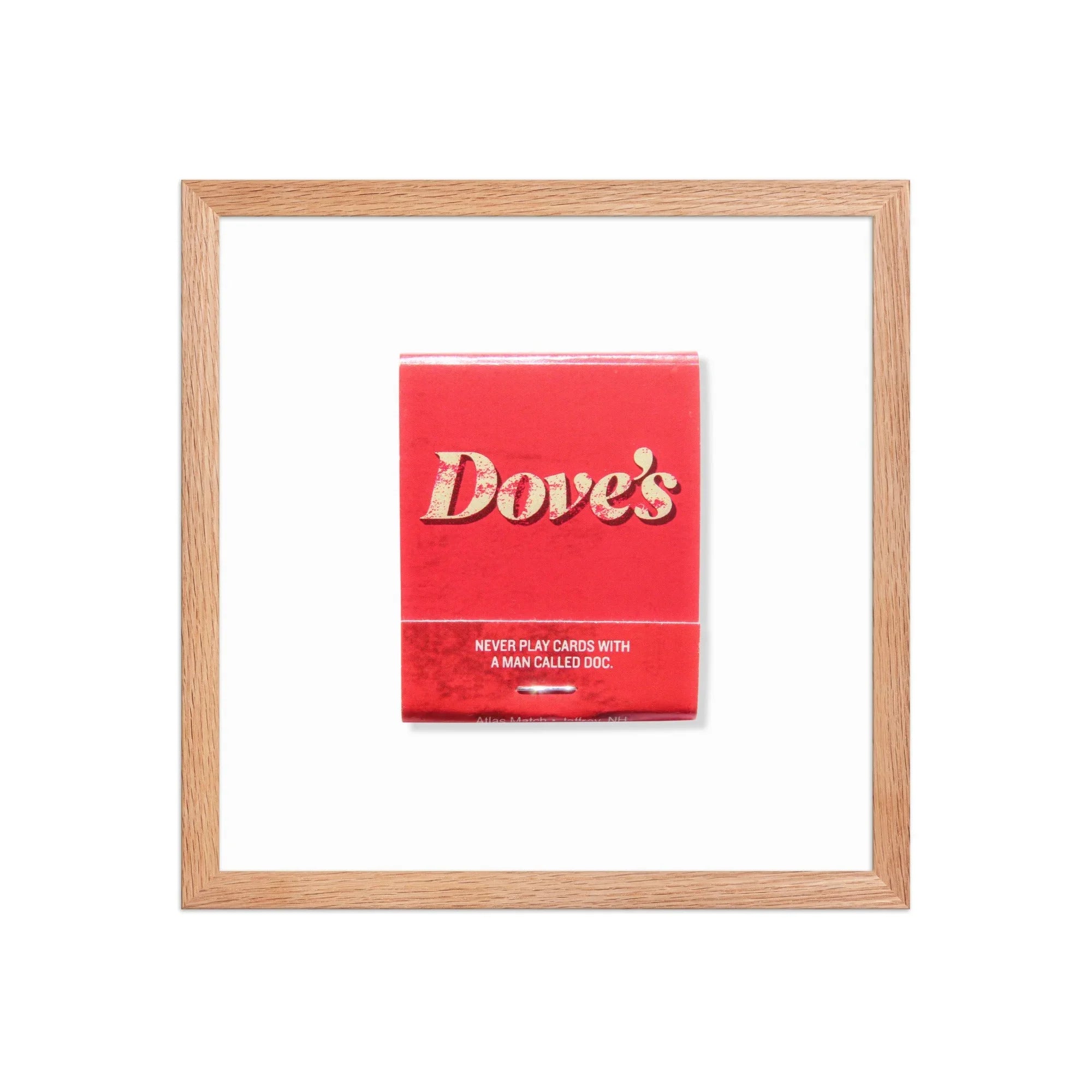 Dove’s Chicago matchbook photos