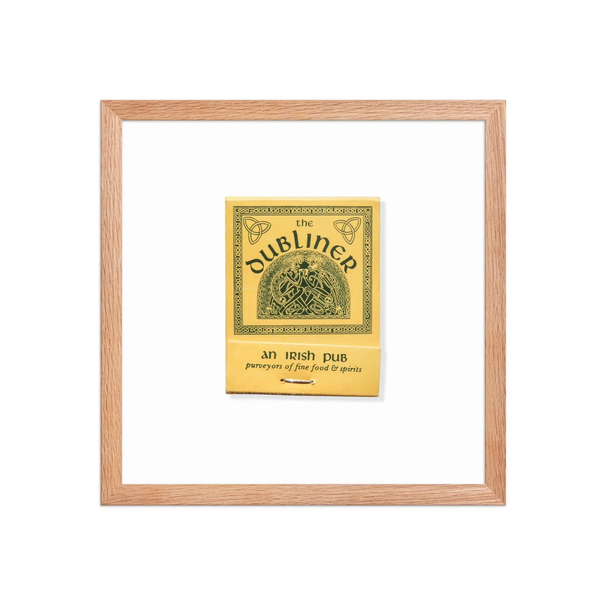 The Dubliner matchbook photos