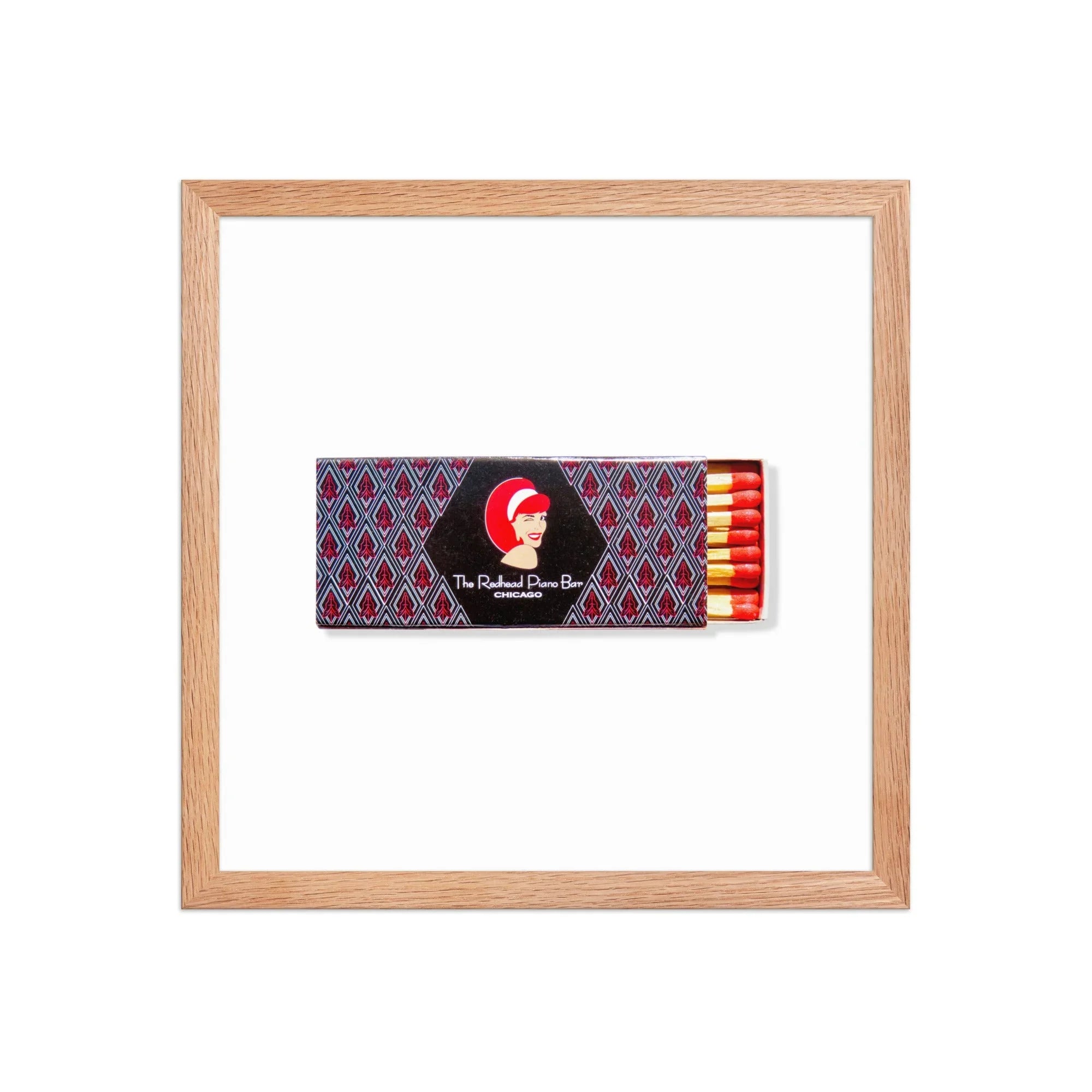 Red Head Piano Bar matchbook photos