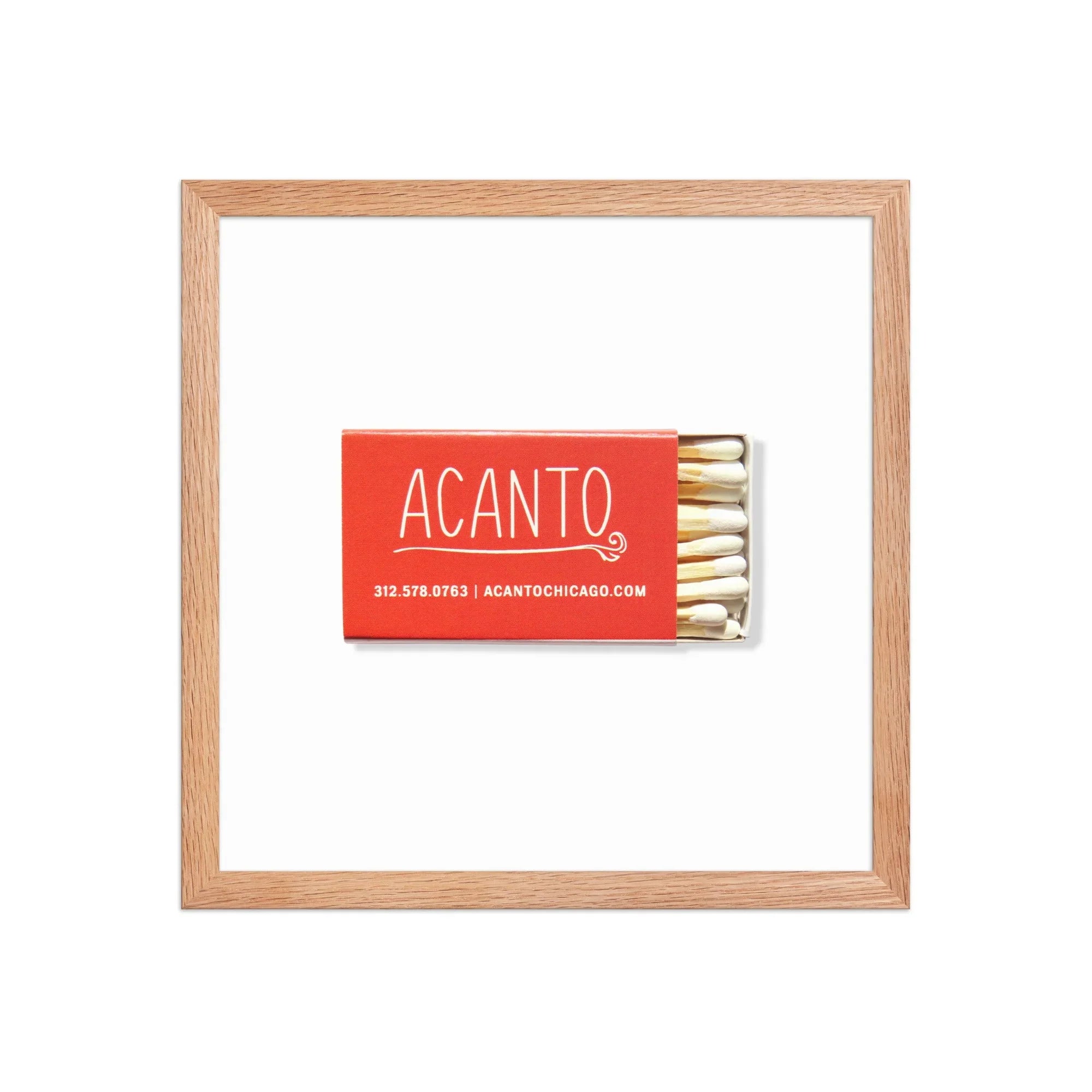 Acanto matchbook photos