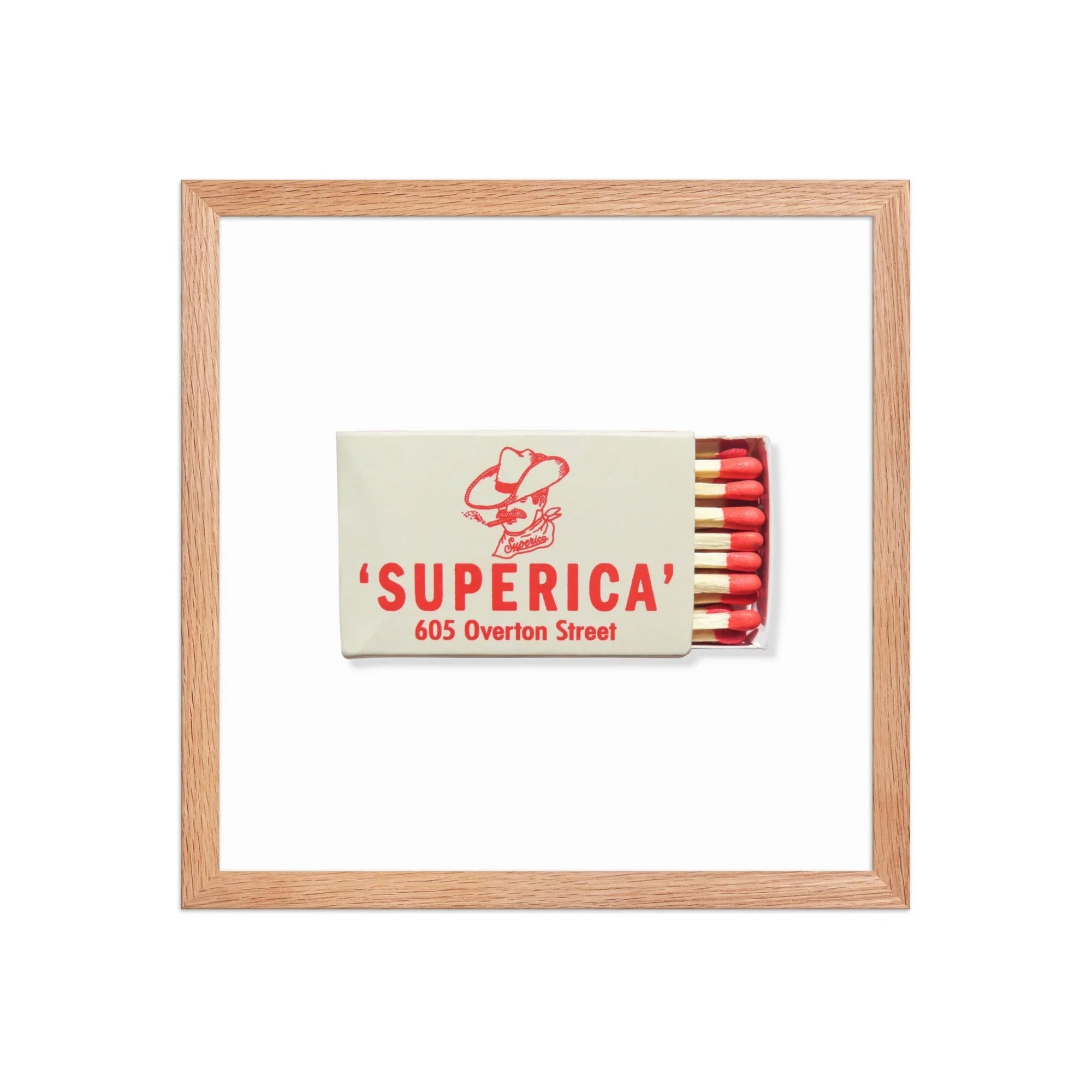 Superica matchbook photos