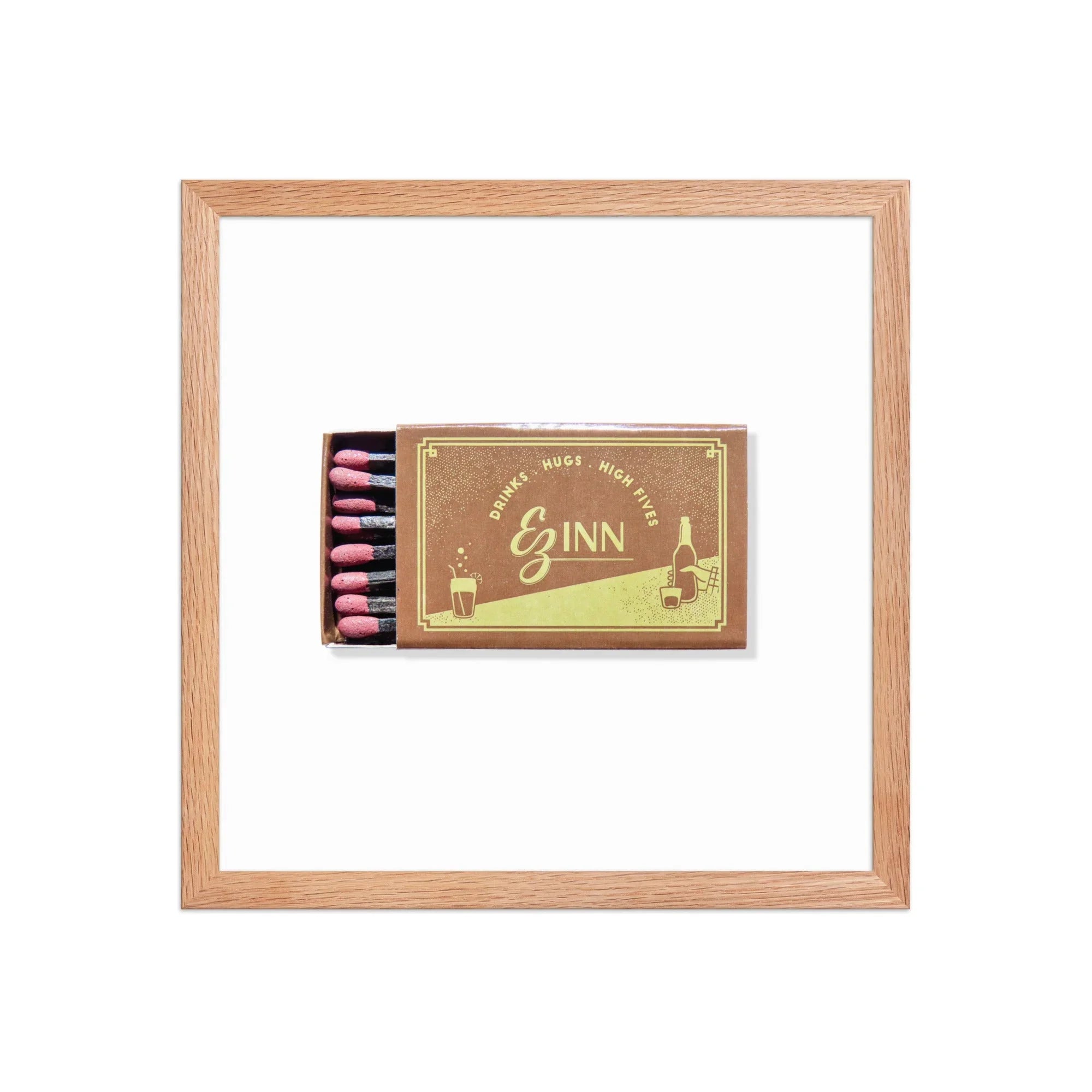 EZ Inn matchbook photos