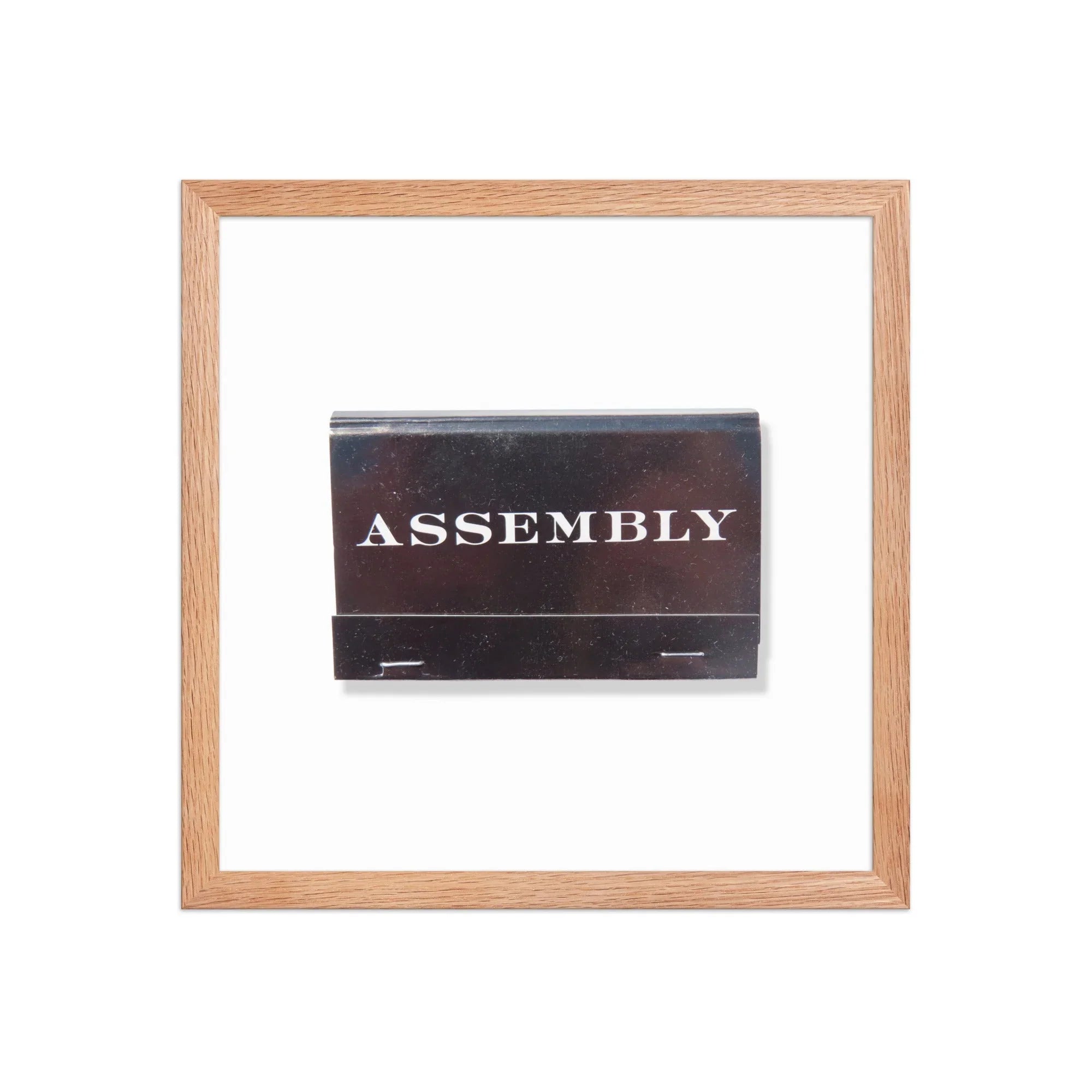 Assembly matchbook photos