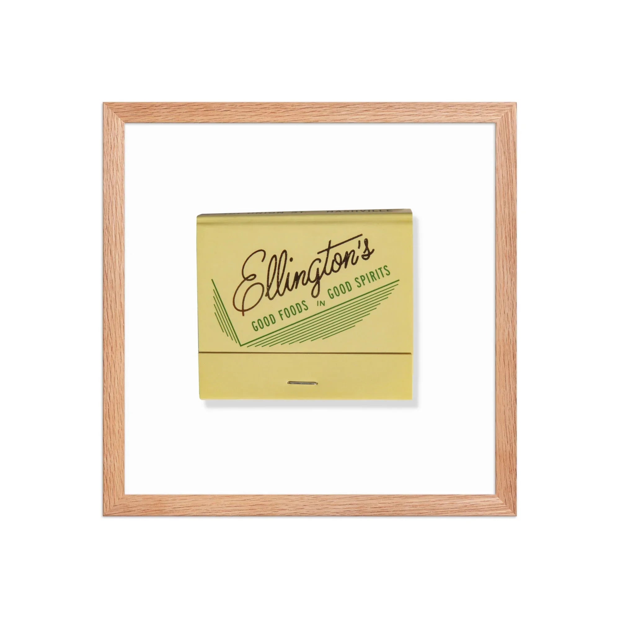 Ellington’s matchbook photos