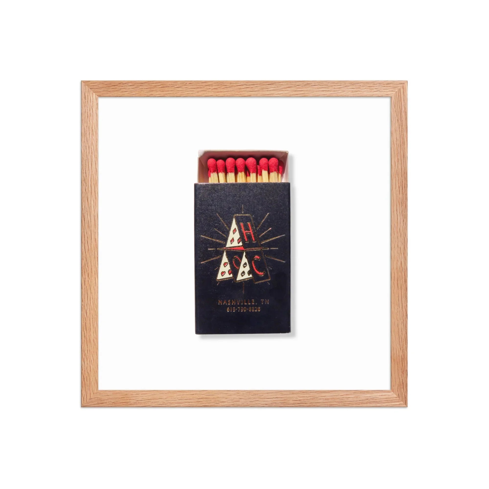 House of Cards matchbook photos
