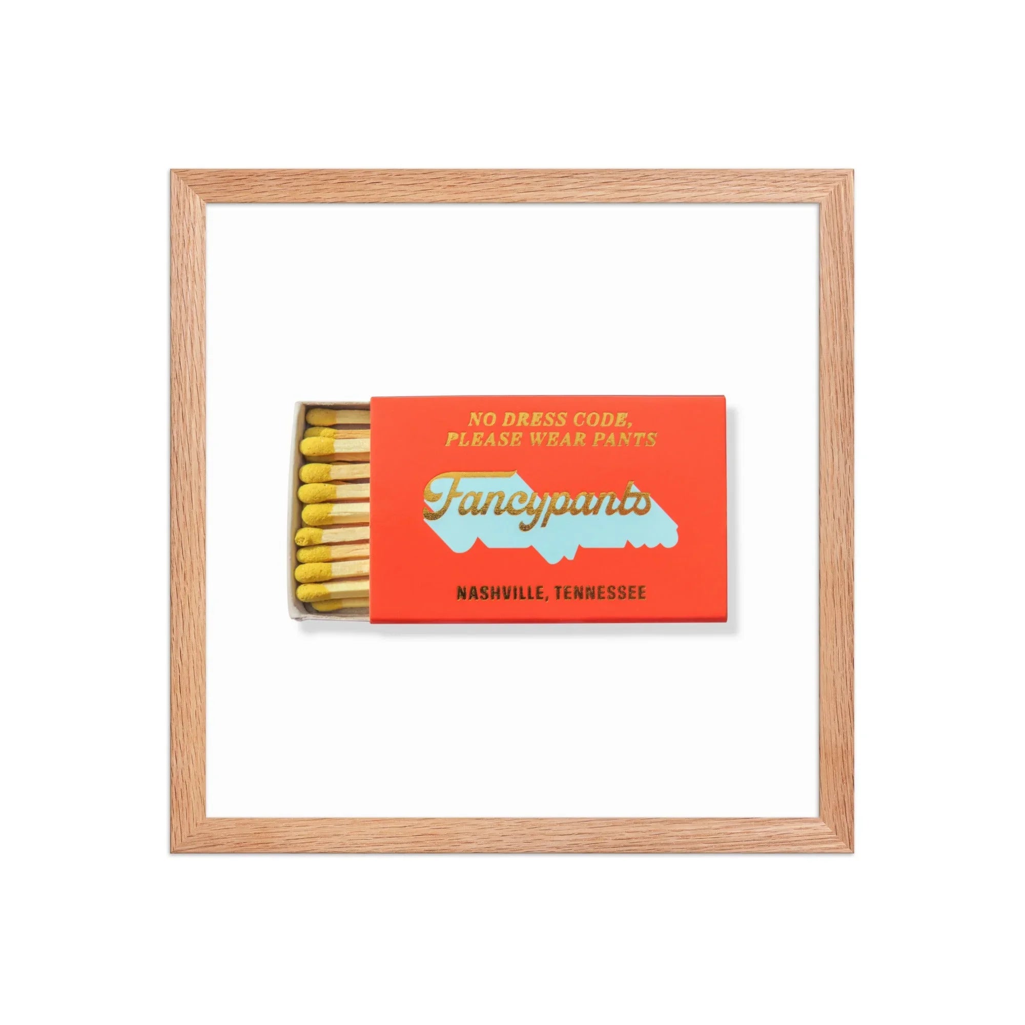 Fancypants Nashville matchbook photos