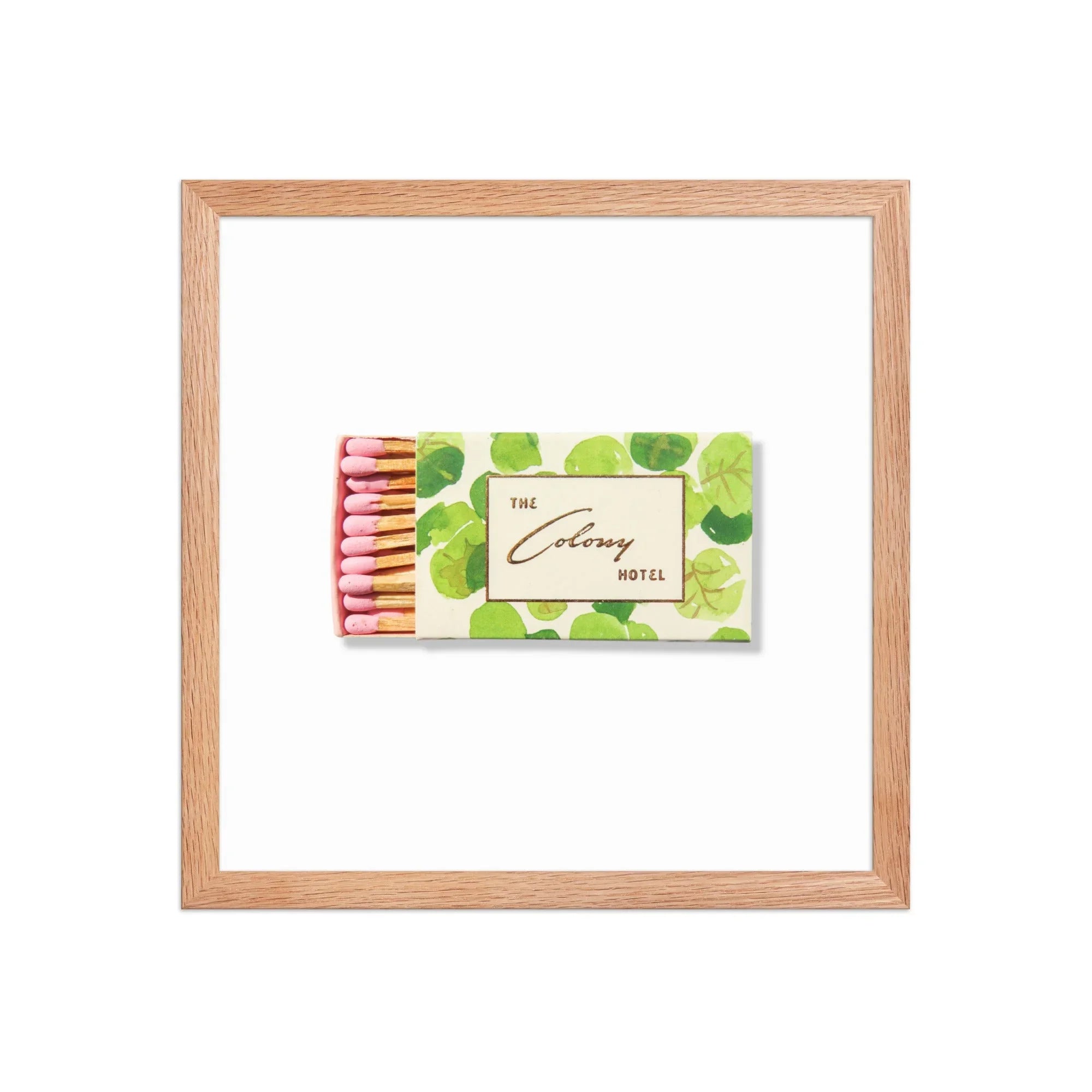 The Colony Hotel matchbook photos