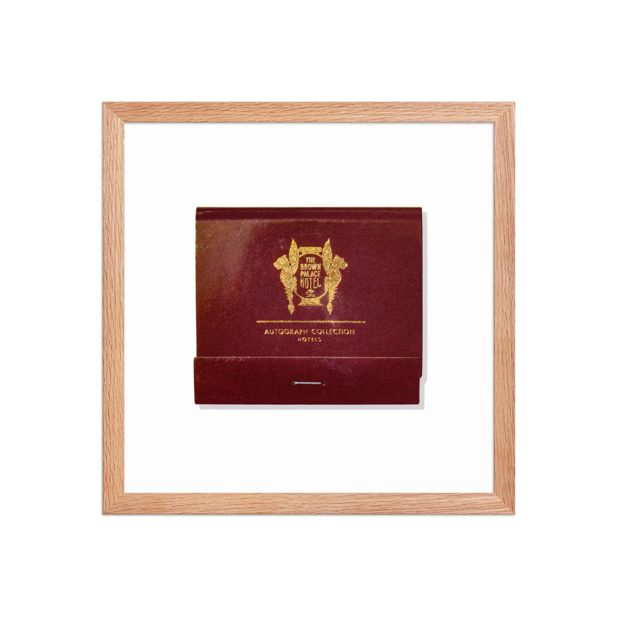 The Brown Palace Hotel matchbook photos