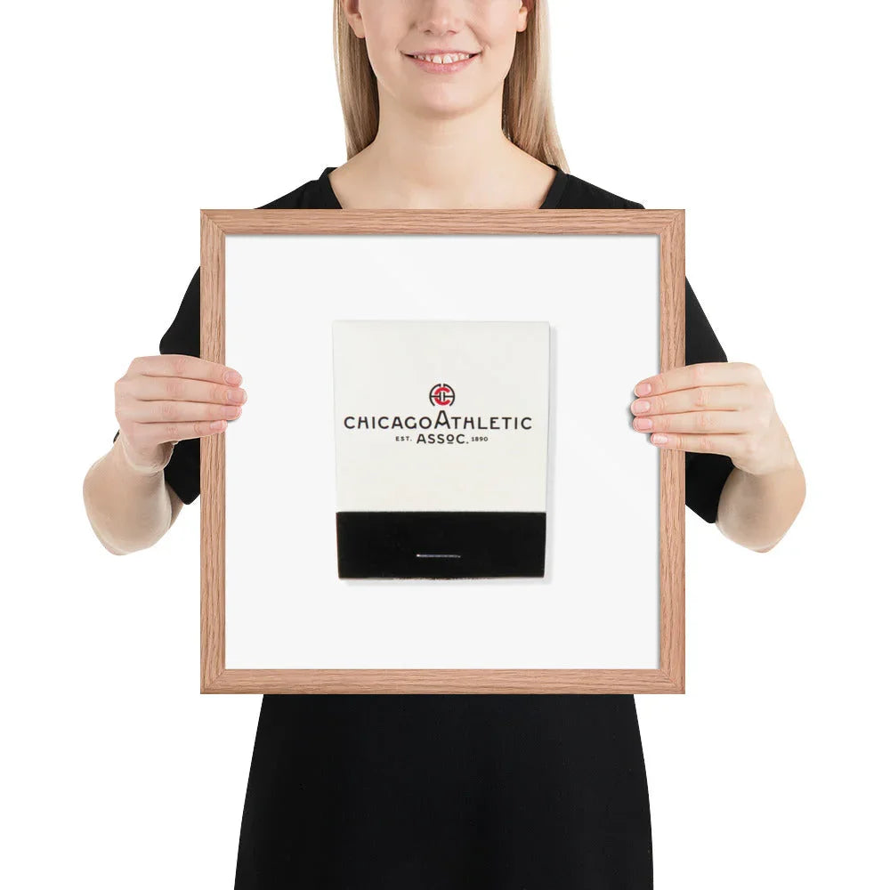 Chicago Athletics Association matchbook photos