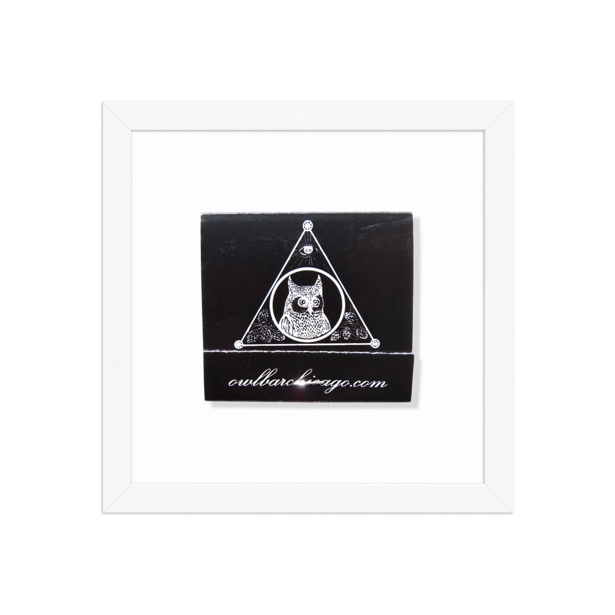 Owl Bar Chicago matchbook photos