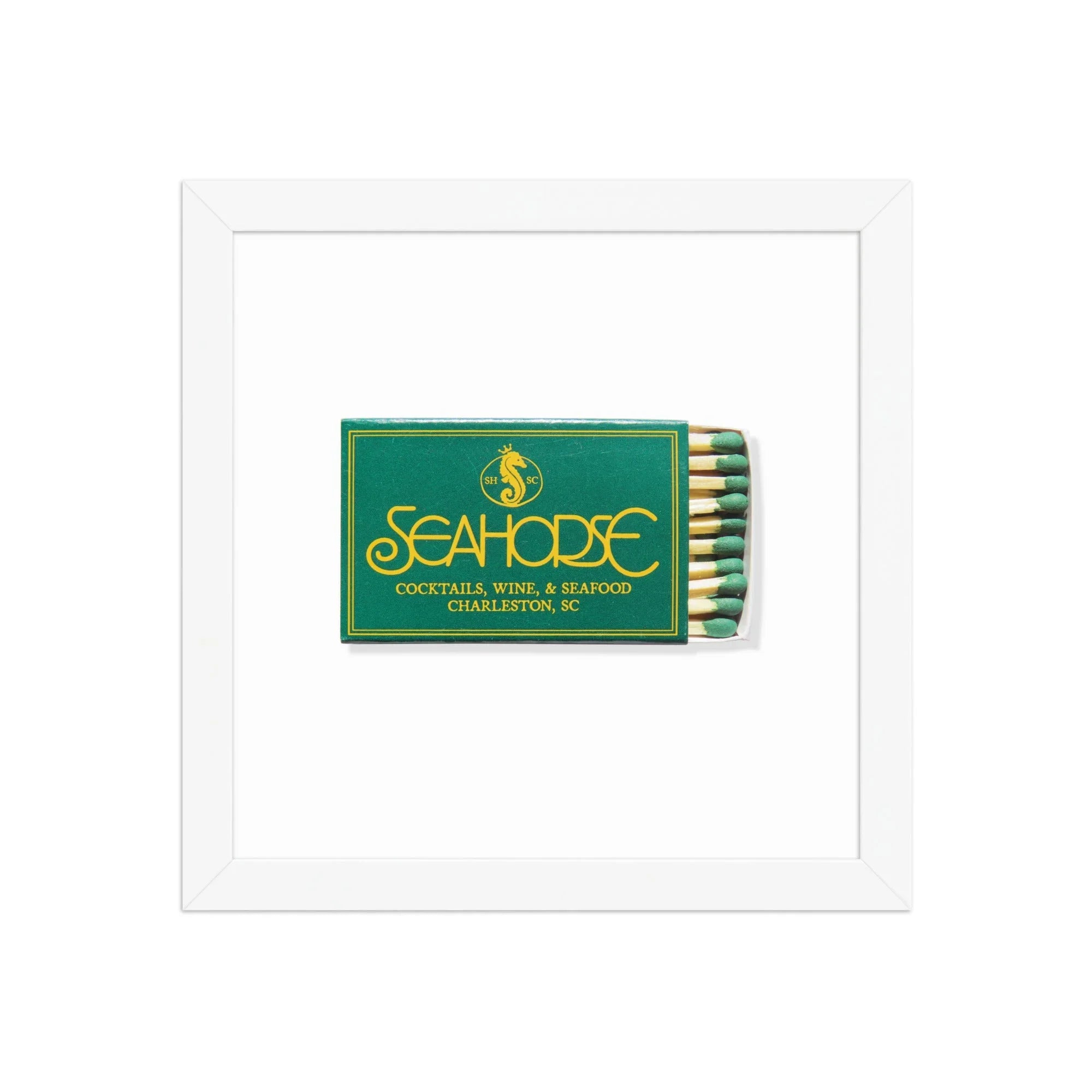 Seahorse matchbook photos
