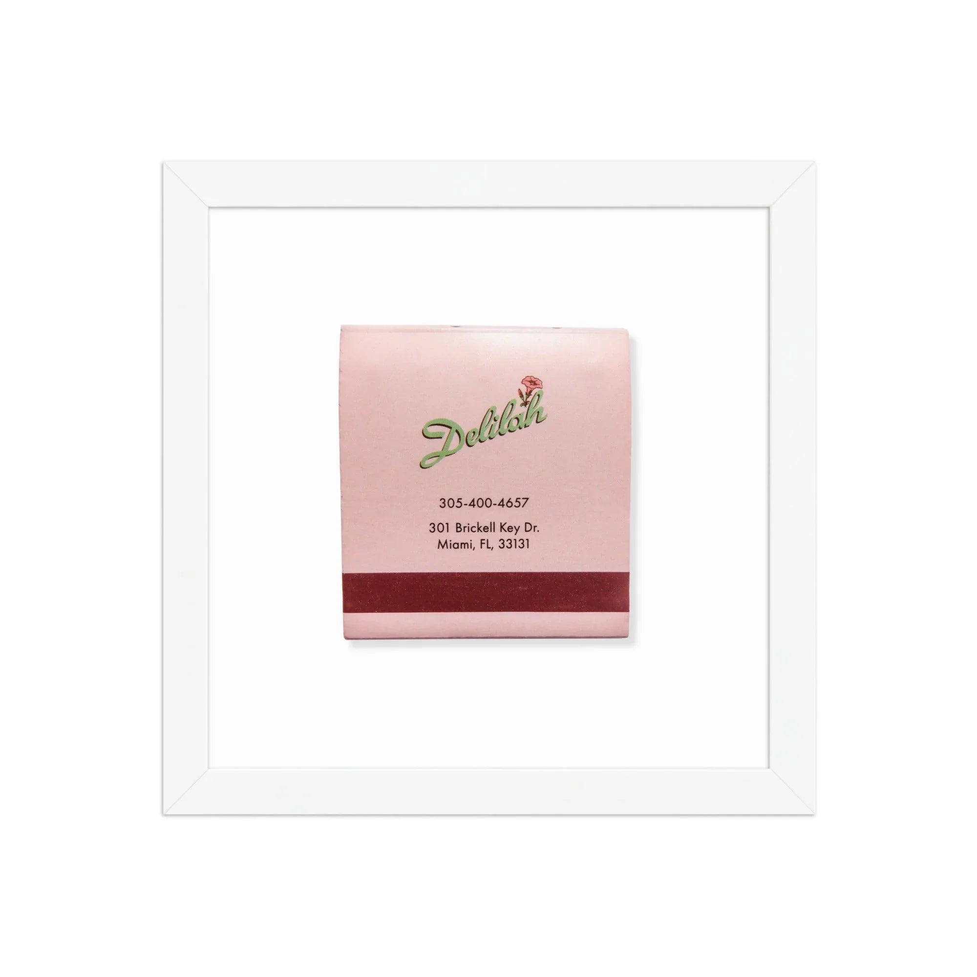 Delilah matchbook photos