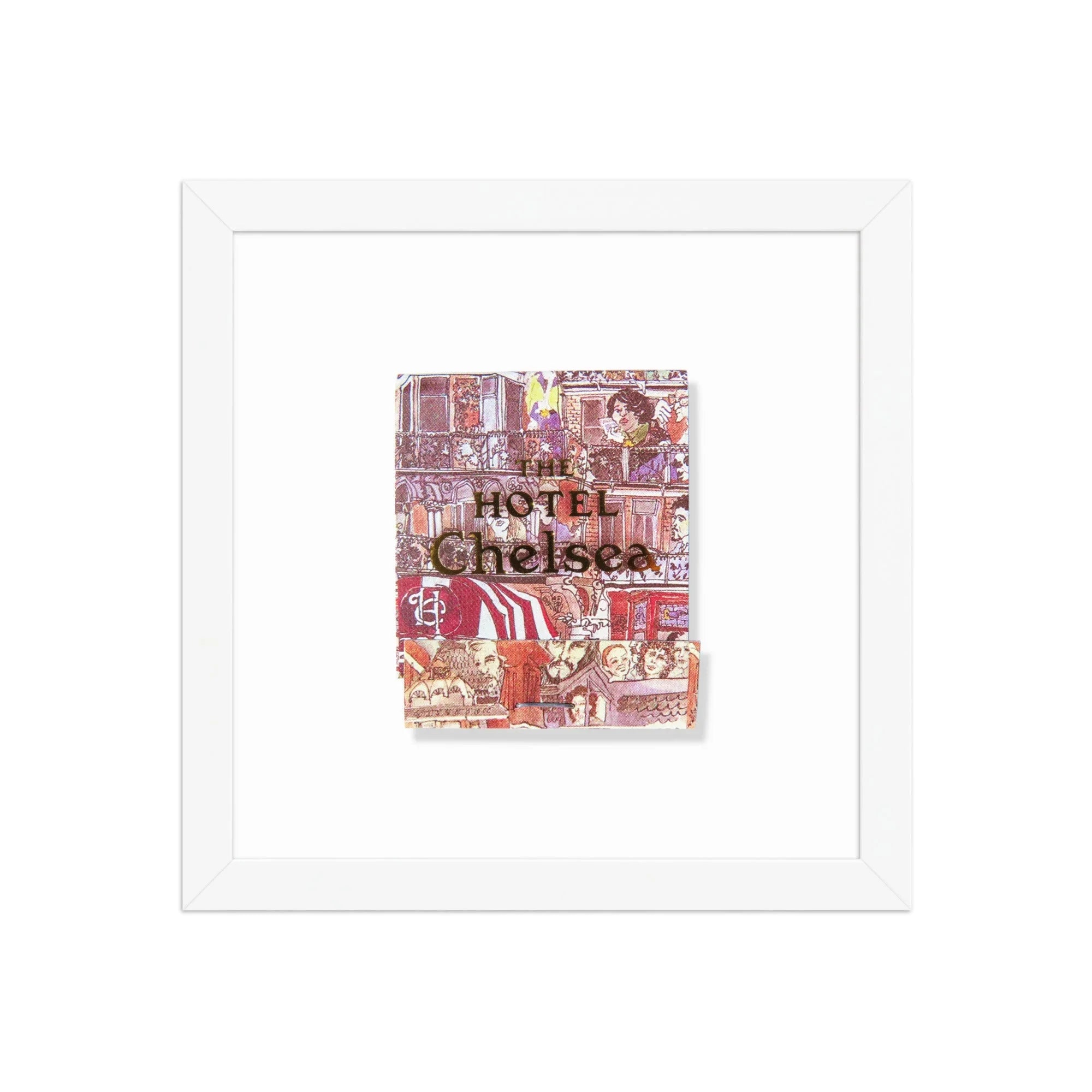 The Hotel Chelsea NYC matchbook photos