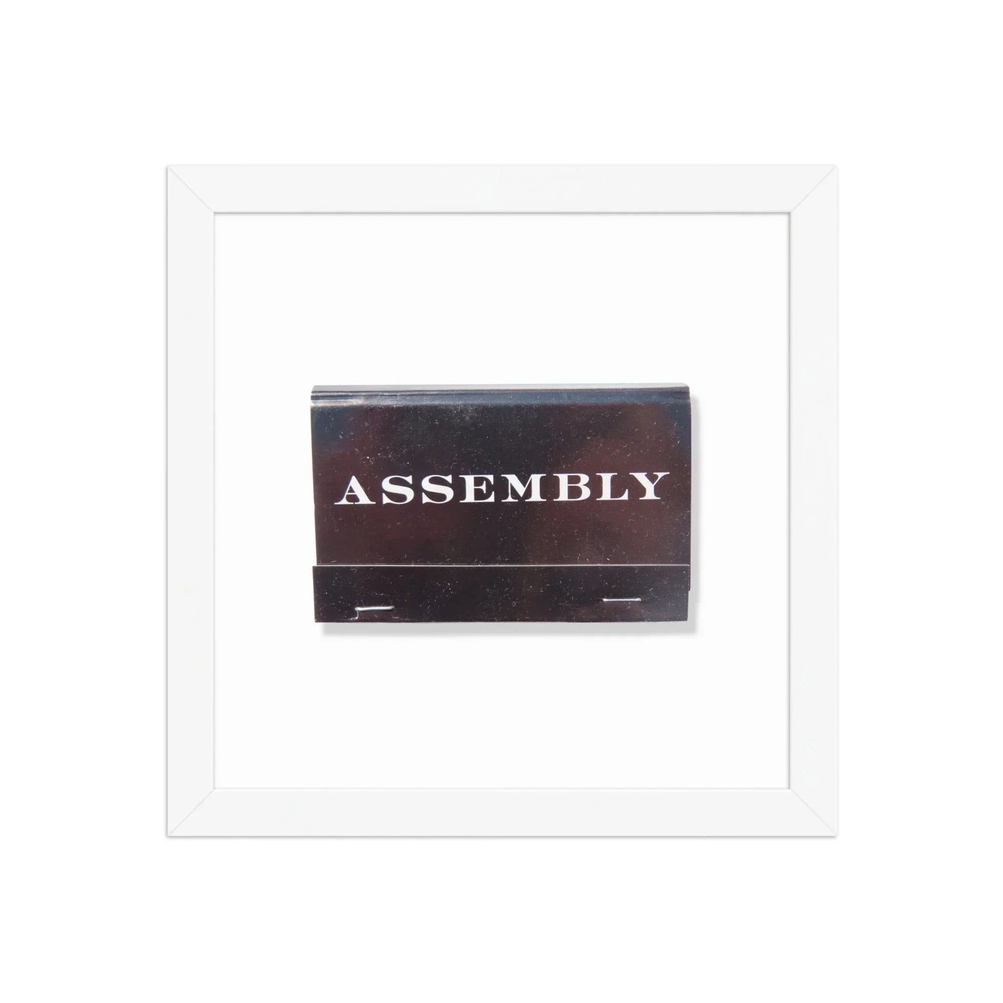 Assembly matchbook photos