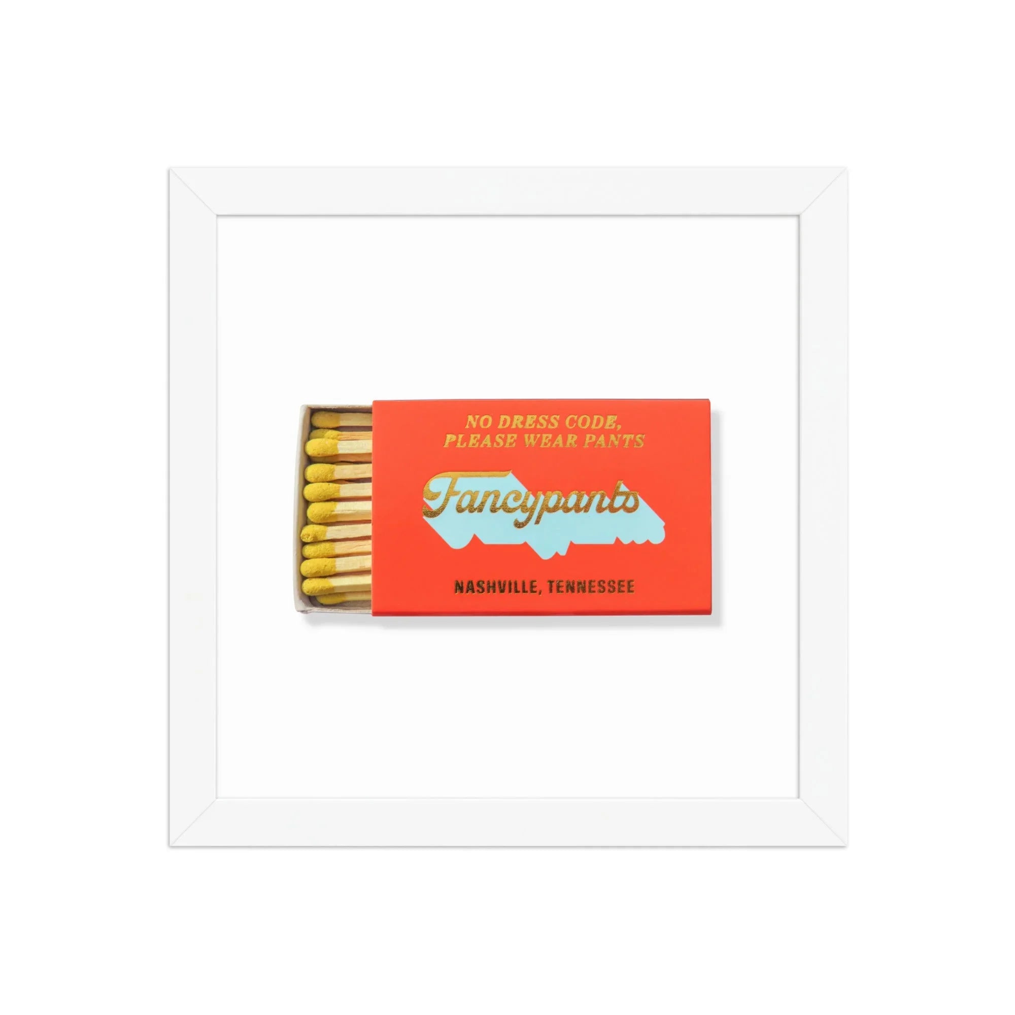 Fancypants Nashville matchbook photos