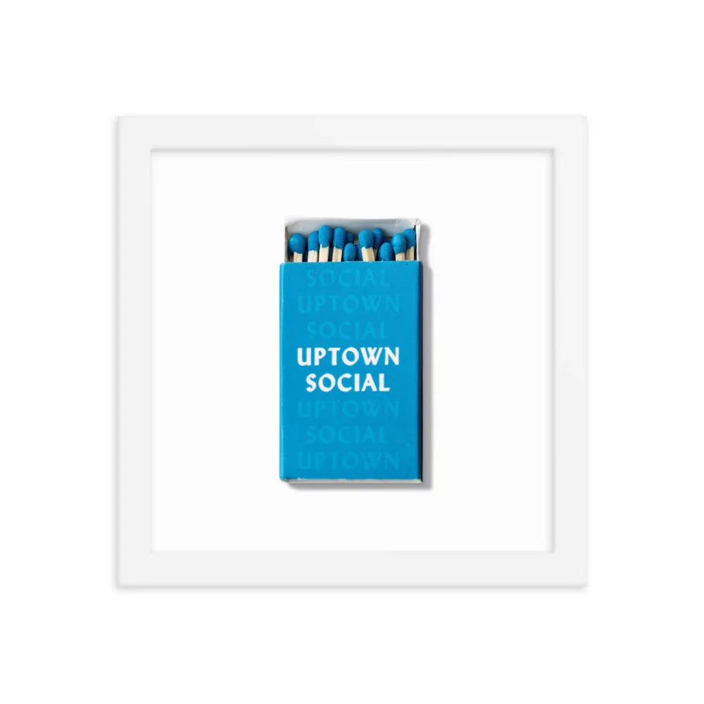 Uptown Social matchbook photos
