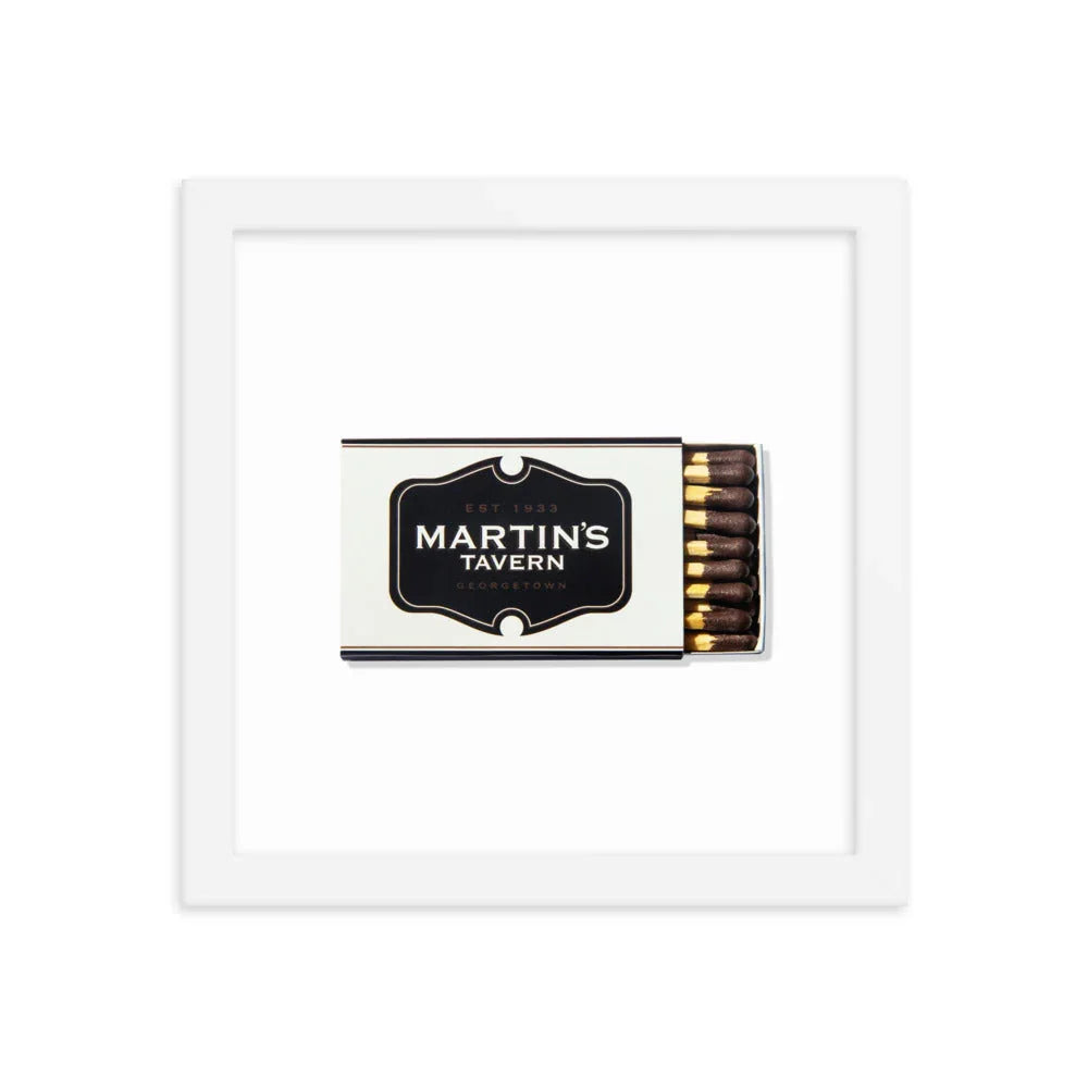 Martin's Tavern matchbook photos