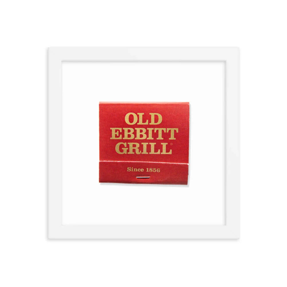 Old Ebbitt Grill matchbook photos