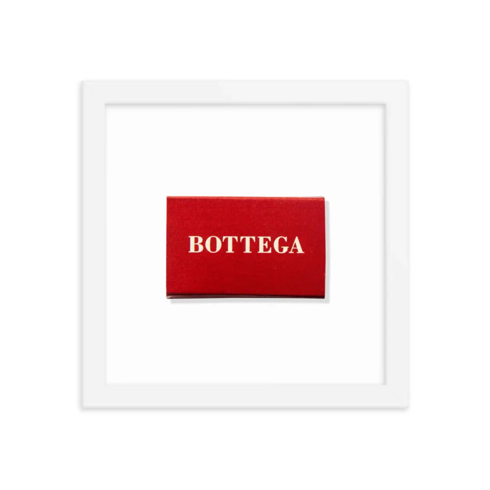 Bottega matchbook photos