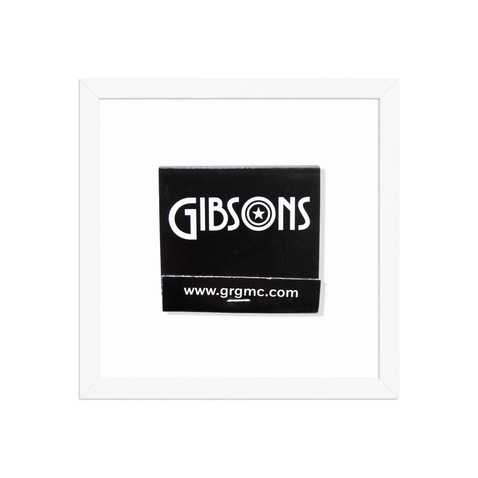 Gibsons Chicago matchbook photos