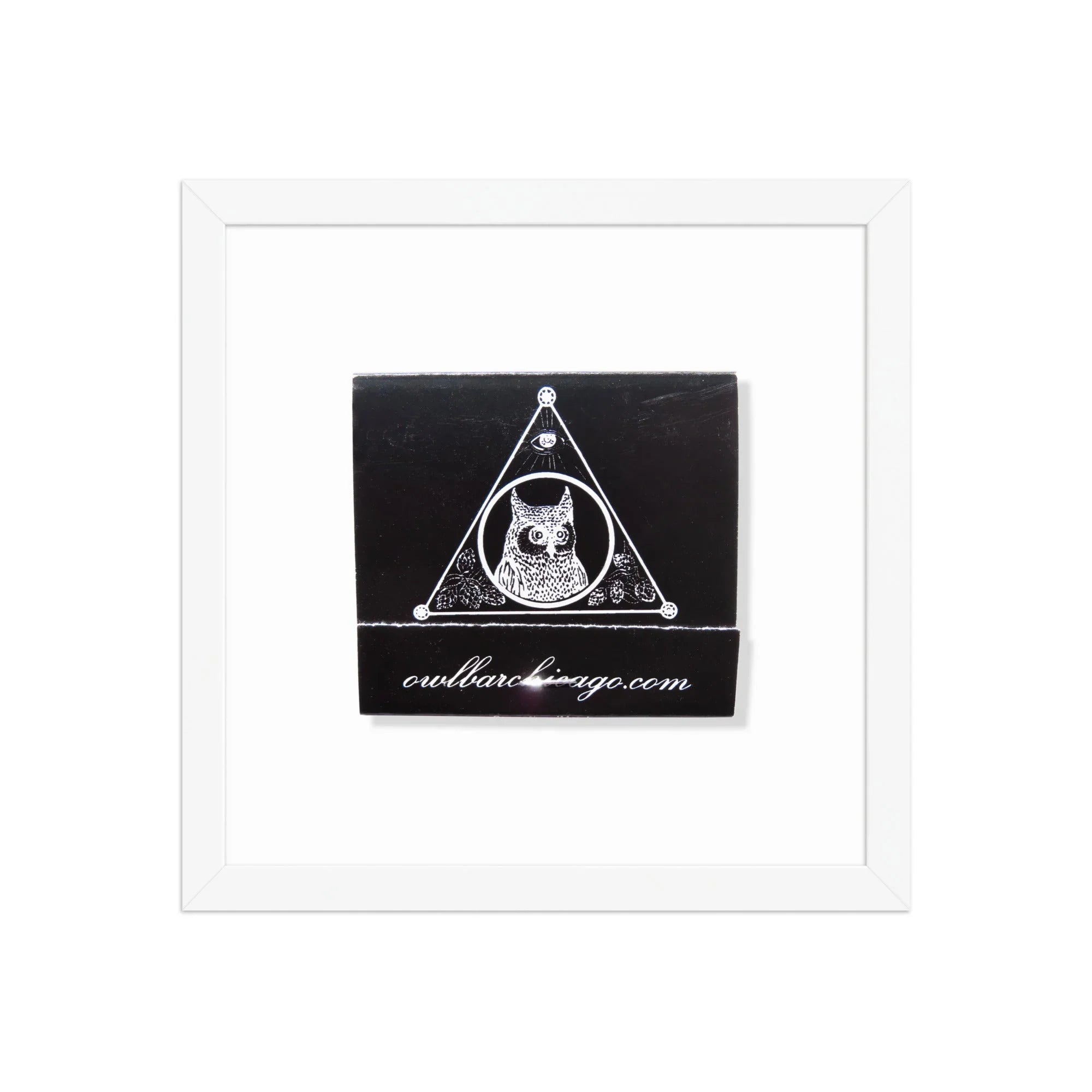 Owl Bar Chicago matchbook photos