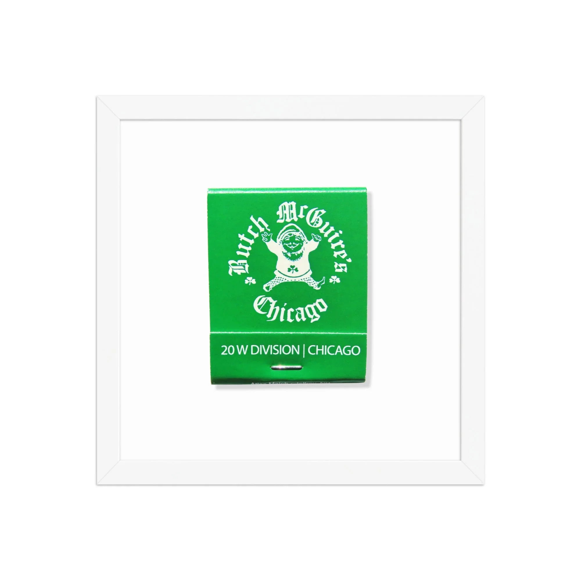 Butch McGuire’s matchbook photos