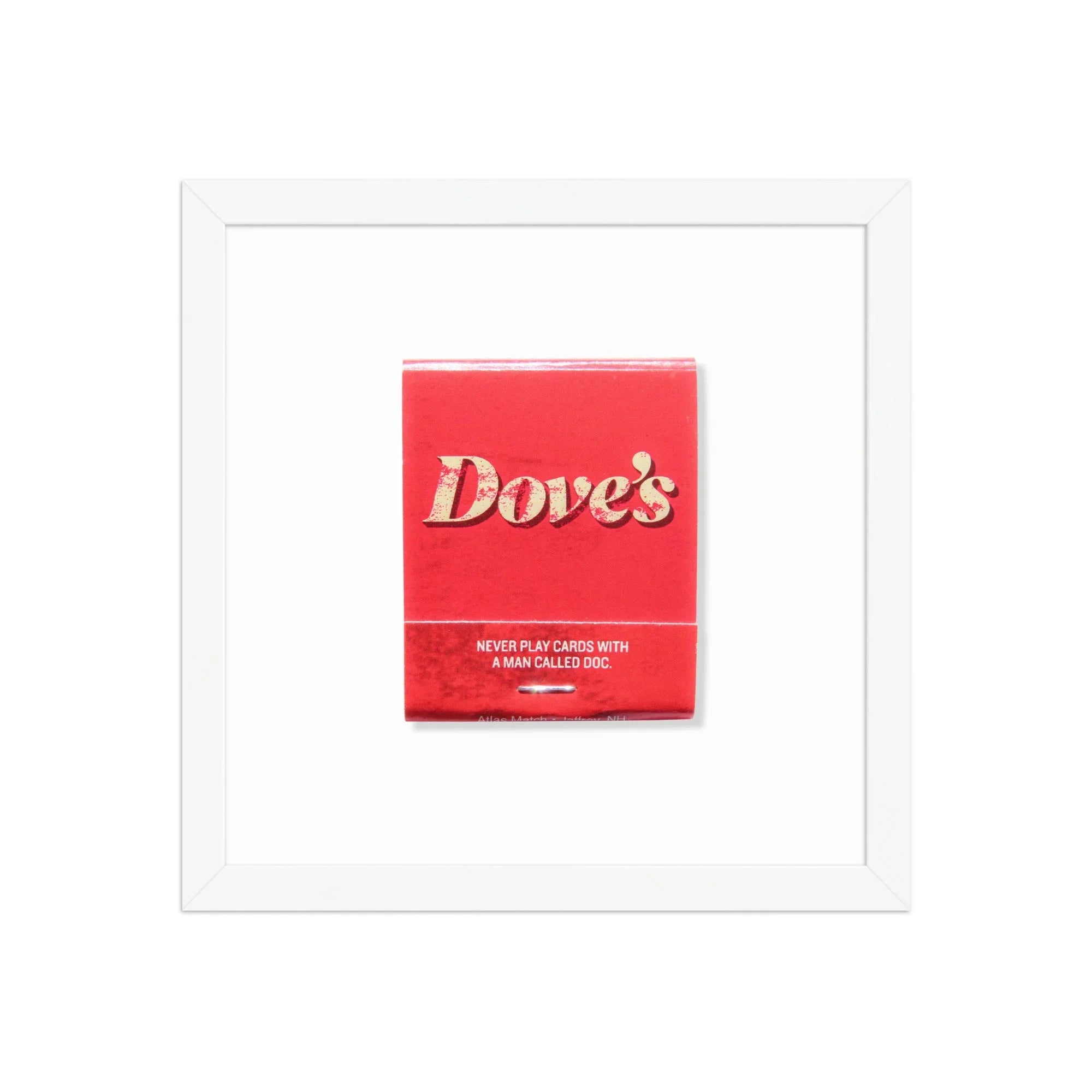 Dove’s Chicago matchbook photos