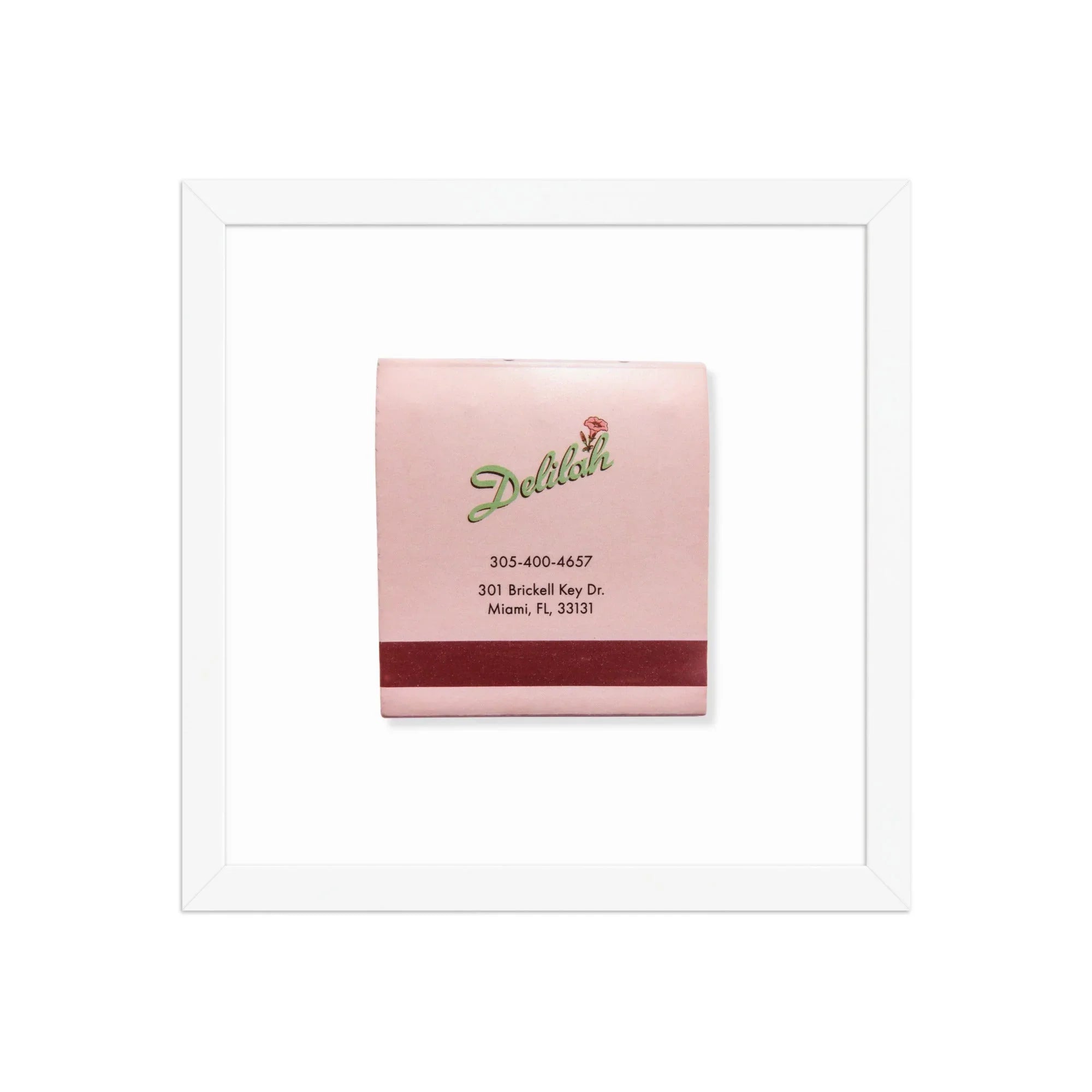 Delilah matchbook photos