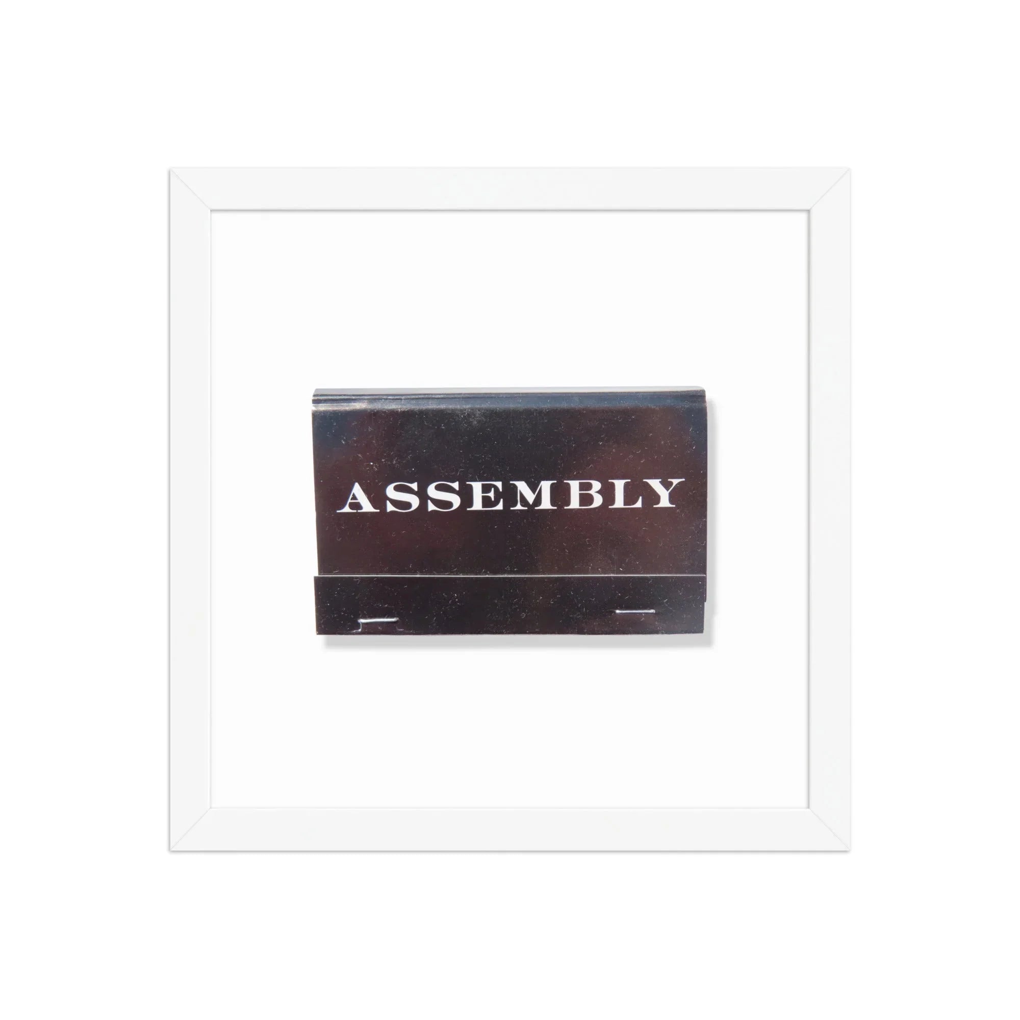 Assembly matchbook photos