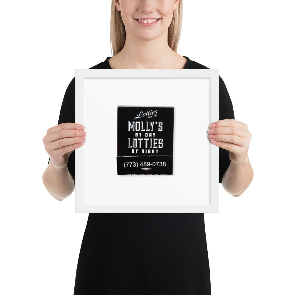 Lottie’s Chicago matchbook photos