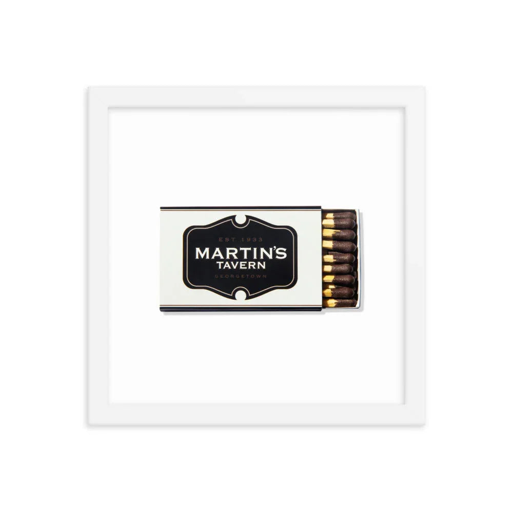 Martin's Tavern matchbook photos